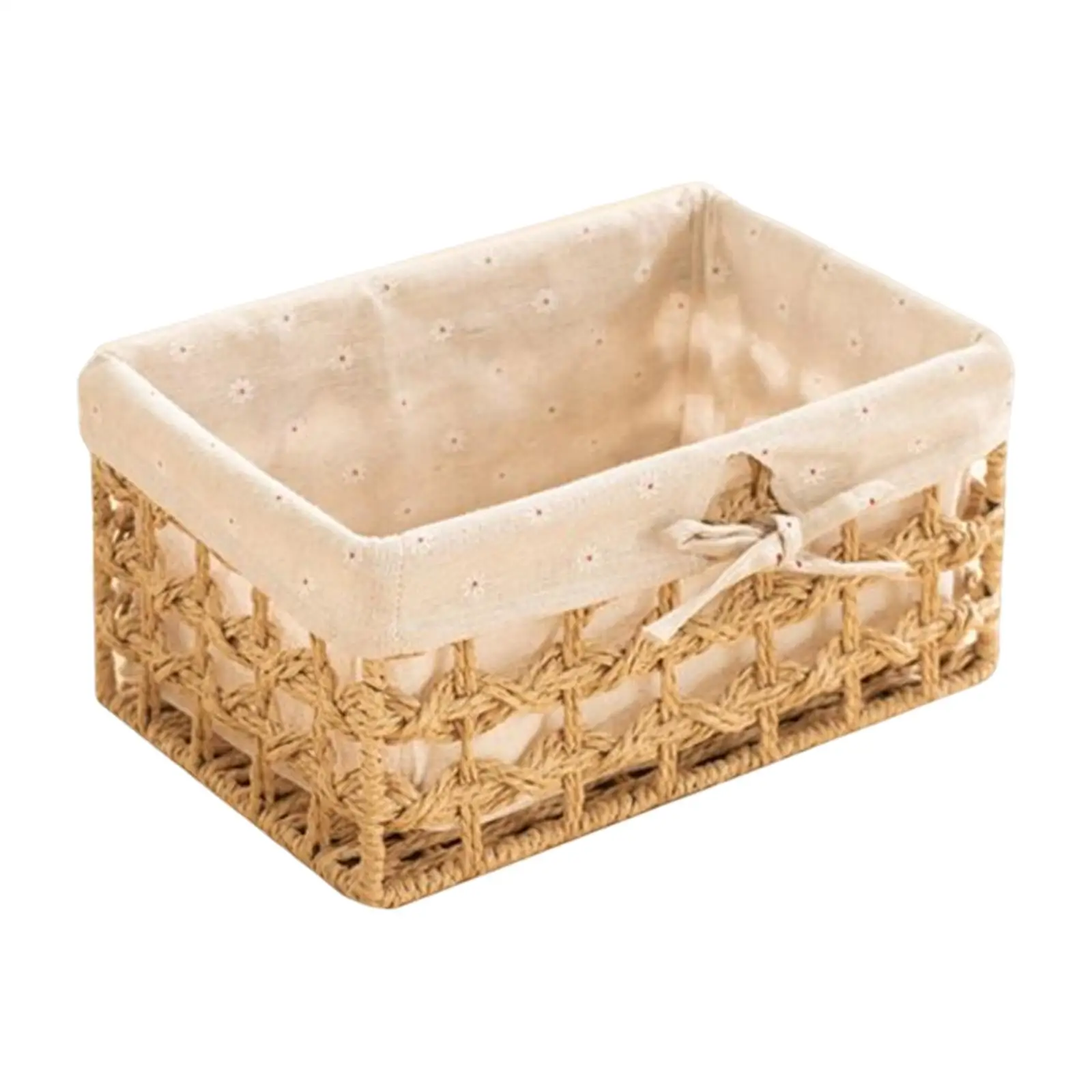 Storage Basket Snack Sundries Organizer Storage Box for Cabinet Office Toys