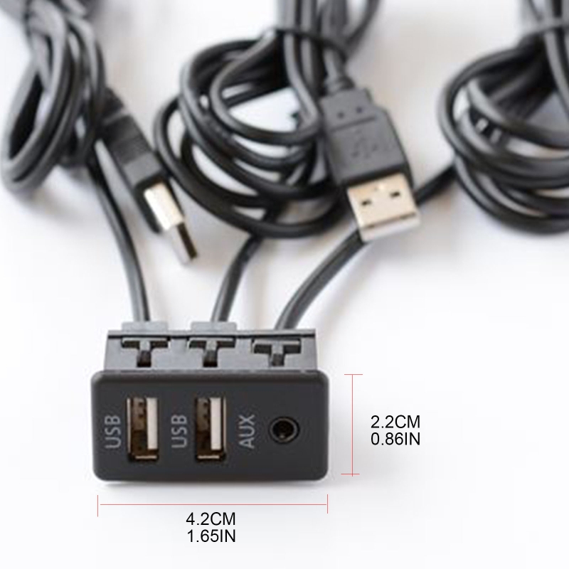 Câble USB 3.0 De Montage Pour Voiture - Rallonge 1m, Connexion Mâle/femelle, Installation Facile
