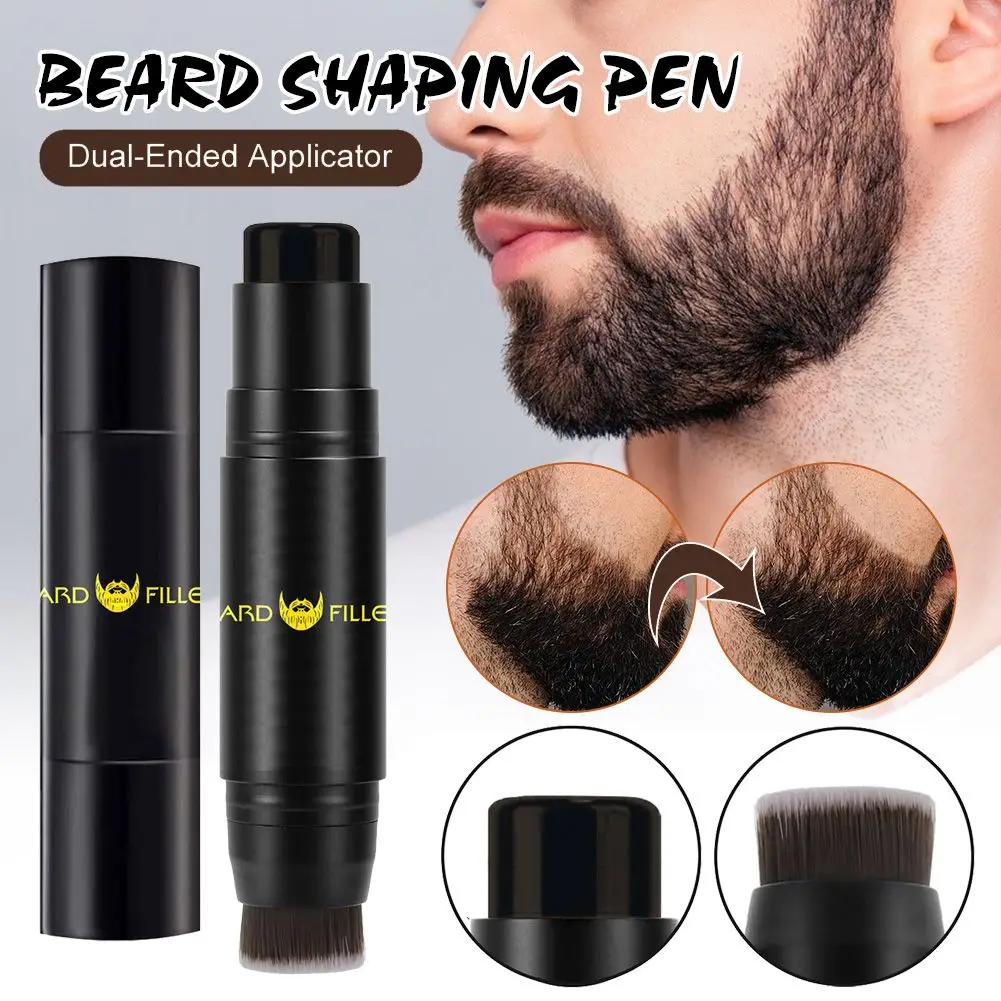 Best of Beard Filling Stick Repair Stamp Waterproof With Brush Moustache Enhancer Fill Pen Hair Growth Product For Men Accessories Reviews & Tips