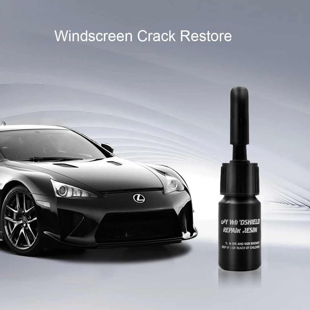 Car Windshield Glass Cracked Repair Agent Window Glass Scratch Nano Repairing Set Crack Restore Traceless Curing Glue Tools