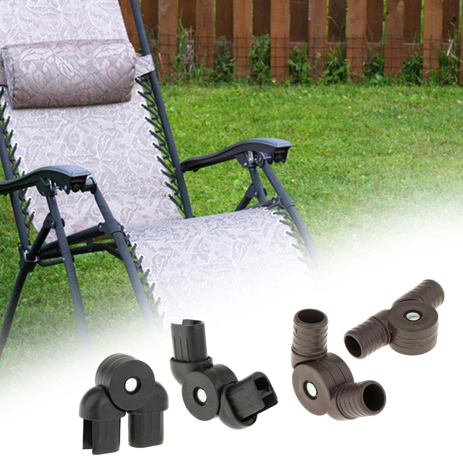 2x Chair Seat Latch Hinge Lounge Chair Accessories Durable Lounge Chair Latch Hinge for Backyard Hiking Camping Trip