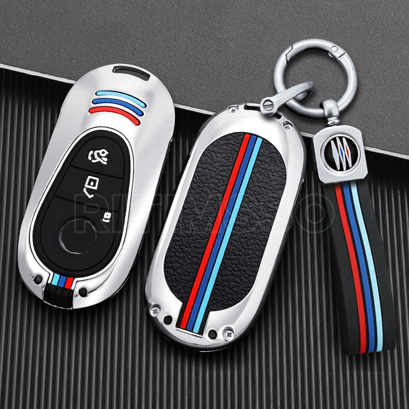 Nuova custodia per chiave a distanza per auto in lega Shell per Benz classe C S W206 W223 S350 C260 C300 S400 S450 S500 Protector Keyless - Se4e2116e355e4ed1a2738f08430d61895