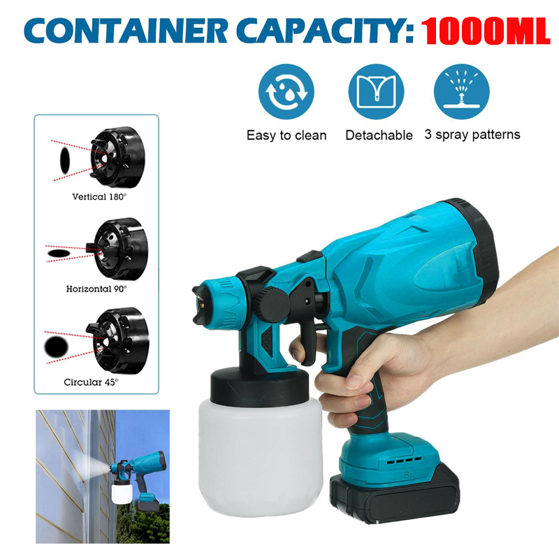 Title 4, For Makita 18V Battery 1000ML Electric Spray Gu...