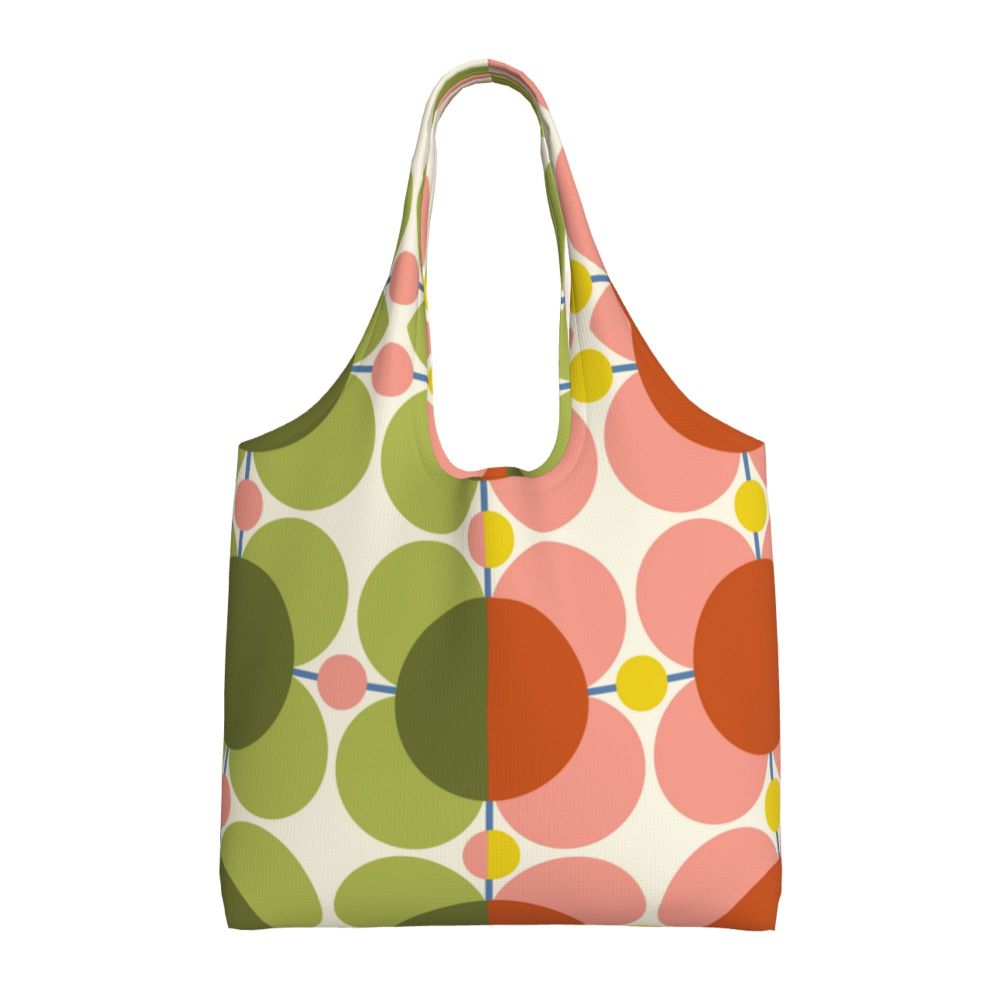 Impressão Kawaii Neon Rosa Laranja Kiely Tote