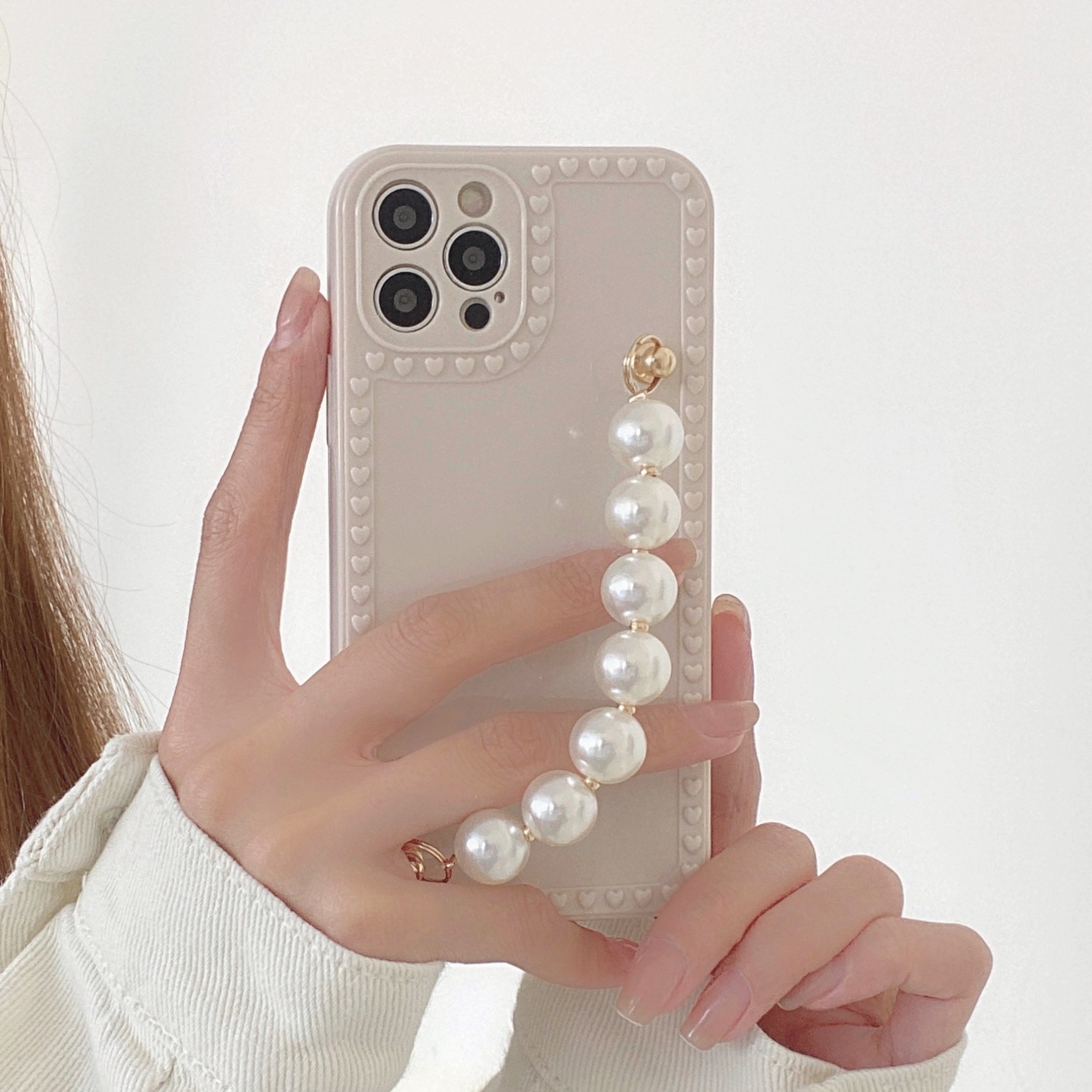 Gentle Pearl Bracelet Glossy Chain Protection Soft TPU Mobile Phone Case  for IPhone 11 12 13 Pro Max XR X XS 7 8 Plus SE 12 Mini | AliExpress