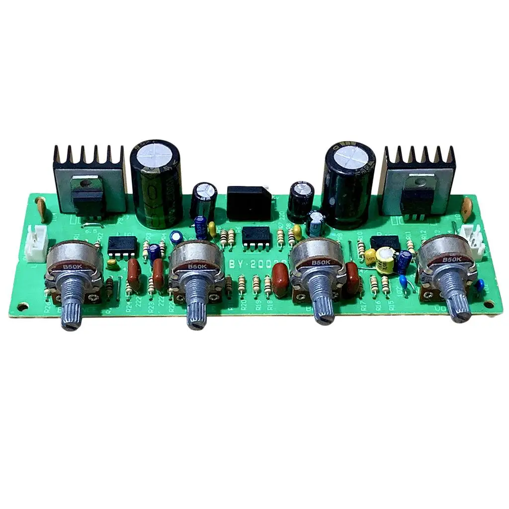 Lovoski Preamplifier Control Board NE4558 HIFI Audio Amplifier Low Noise