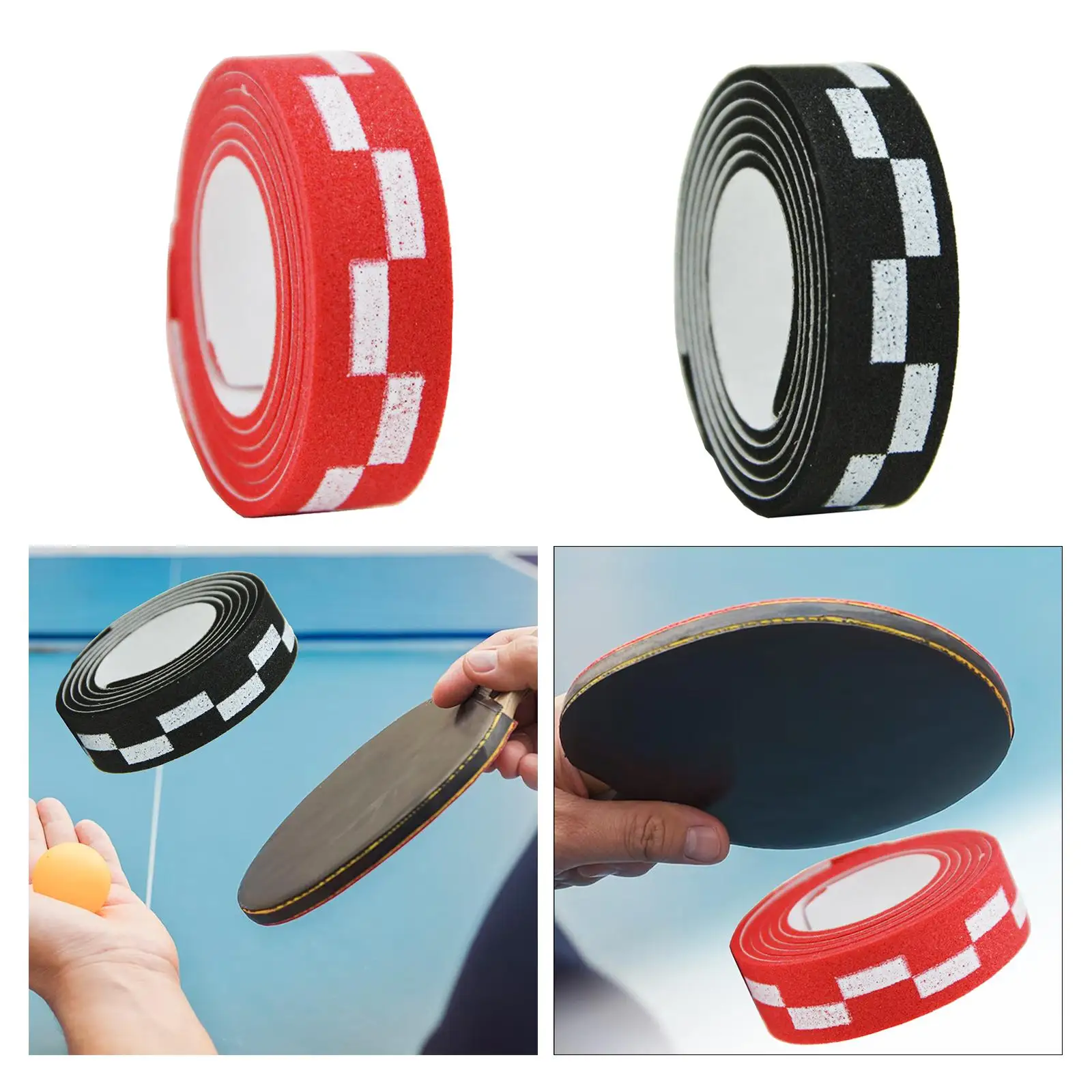 Table Tennis Racket Edge Tape Anti Collision Pingpong Paddle 10mm Side Tape