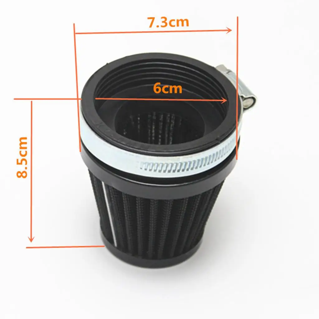 60mm Air Cleaner for Bike Dirt ATV Quad Motorcycle Scooter