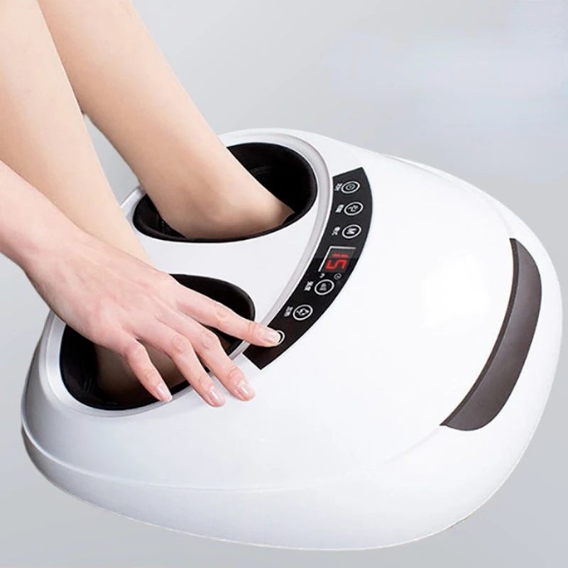 Best of New 220V Foot Massager Electric Antistress 3D Shiatsu Kneading Air Pressure Infrared Foot Care Machine Heating Deep Relax Reviews & Tips