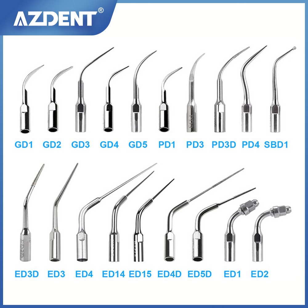 Best of AZDENT 1pc Dental Ultrasonic Scaler Tip Scaling Periodontics Endodontics GD PD ED Tip Fit For SATELEC DTE NSK Ultrasonic Scaler Reviews & Tips