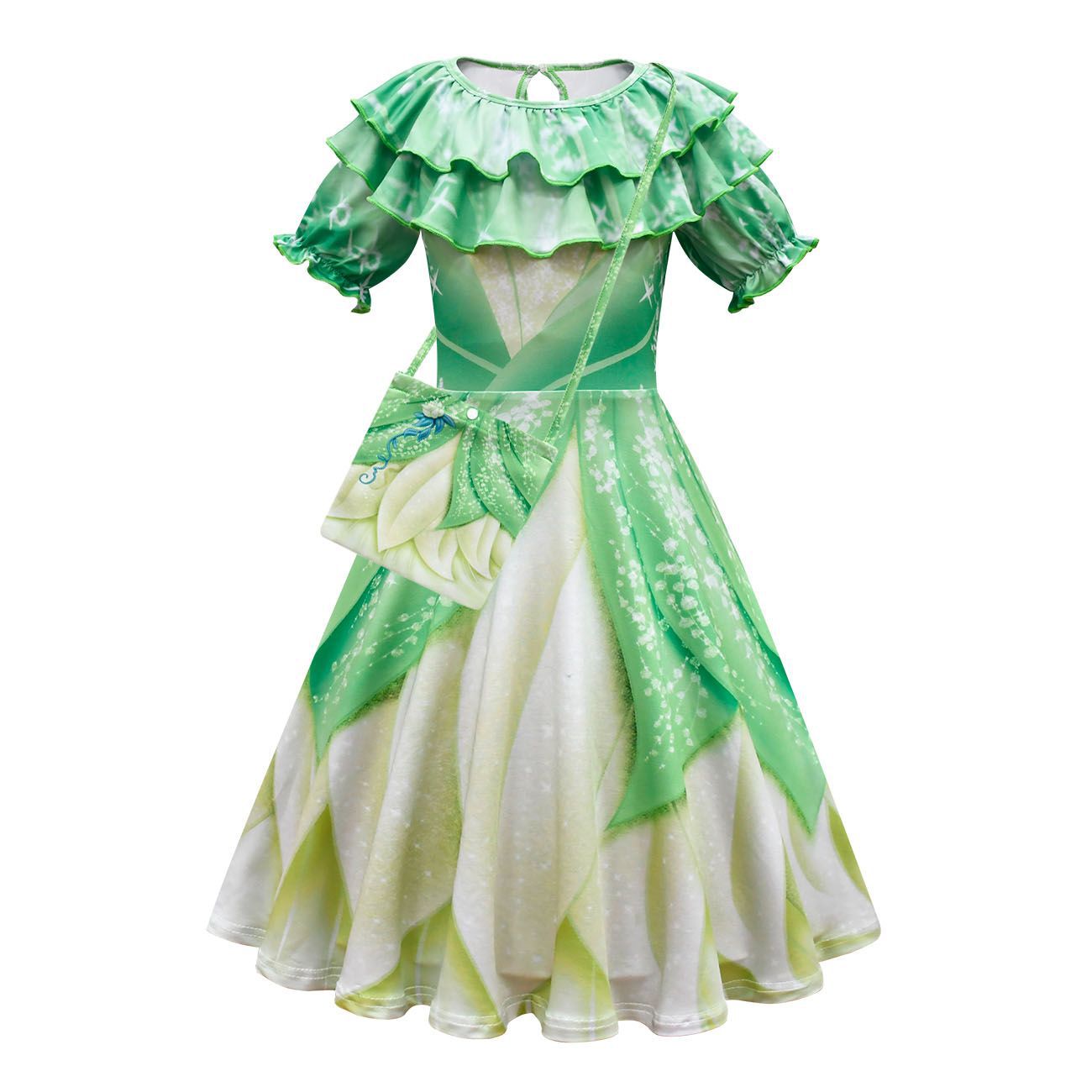 Tiana Dress Carnival Dresses girl Frock The Princess The Frog dress up cartoon | eBay UK Tiana Dress Carnival Dresses girl Frock The Princess The Frog dress up cartoon | eBay UK