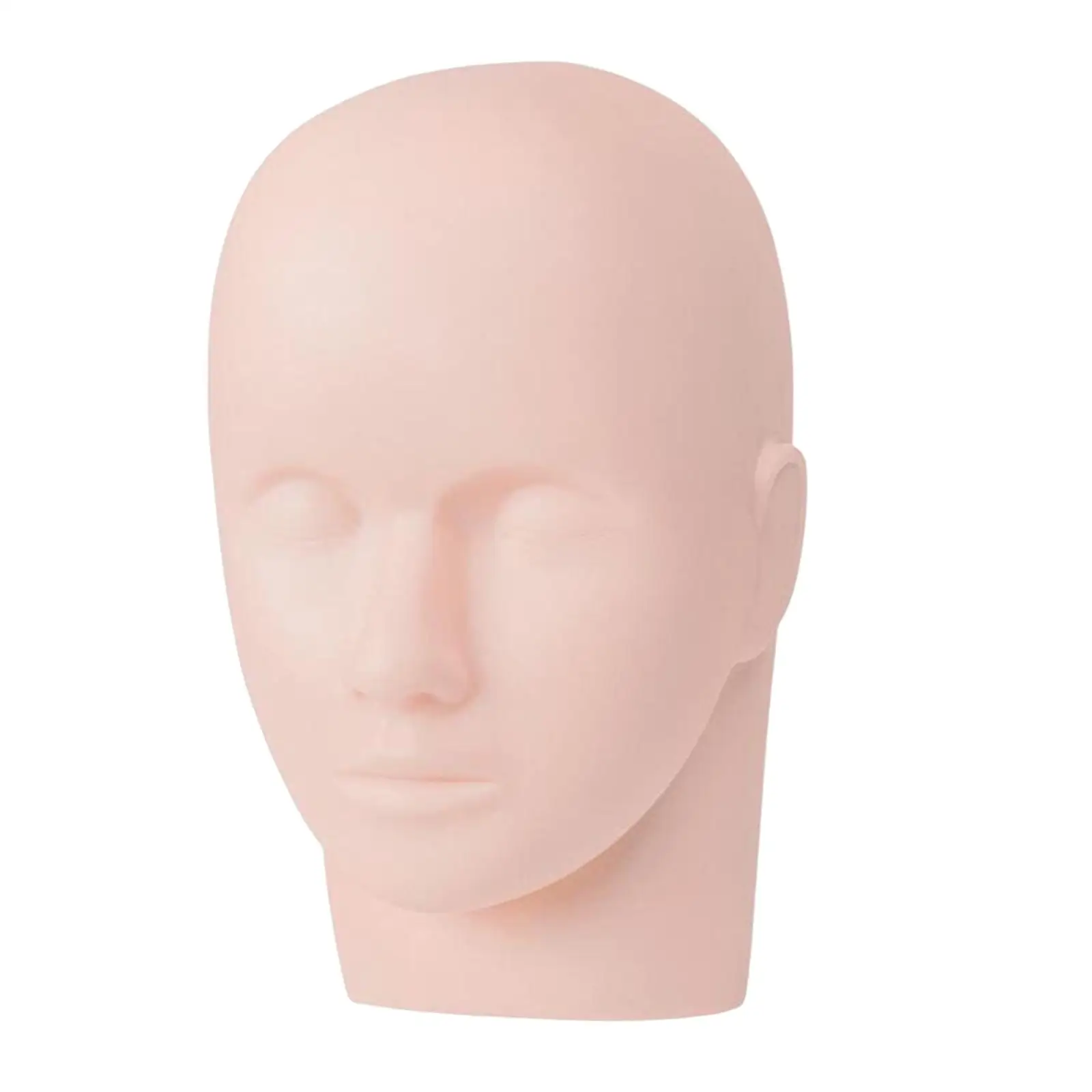 Eyelash Mannequin Head Silicone for Eyelash Extensions Beginner Beauty Salon