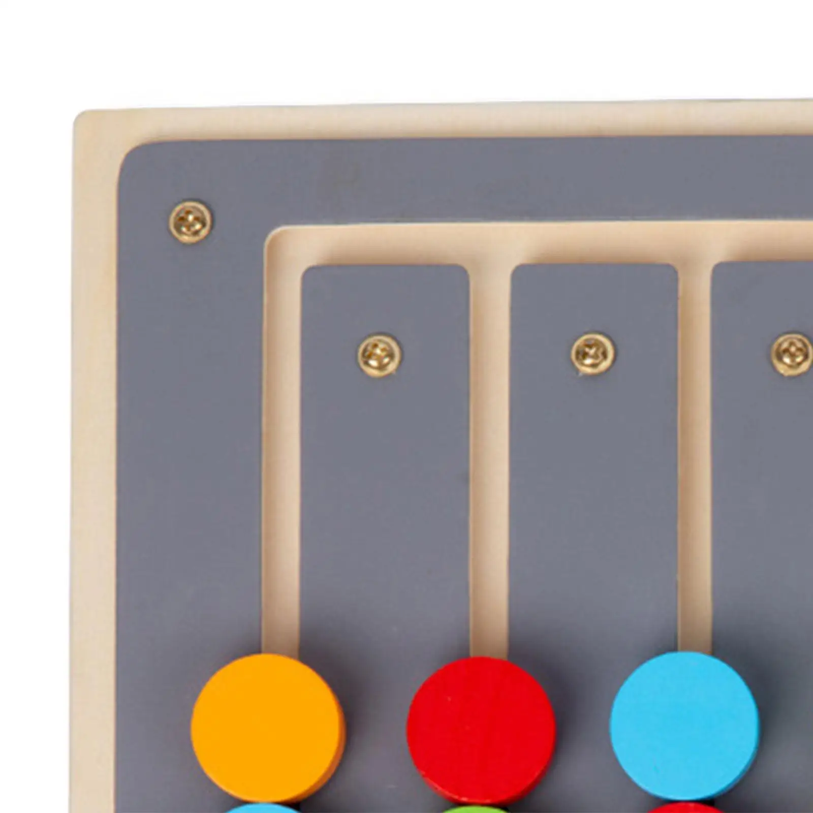 Sliding Color Puzzle Development Toys Funny Montessori for Kids Preschool Gifts