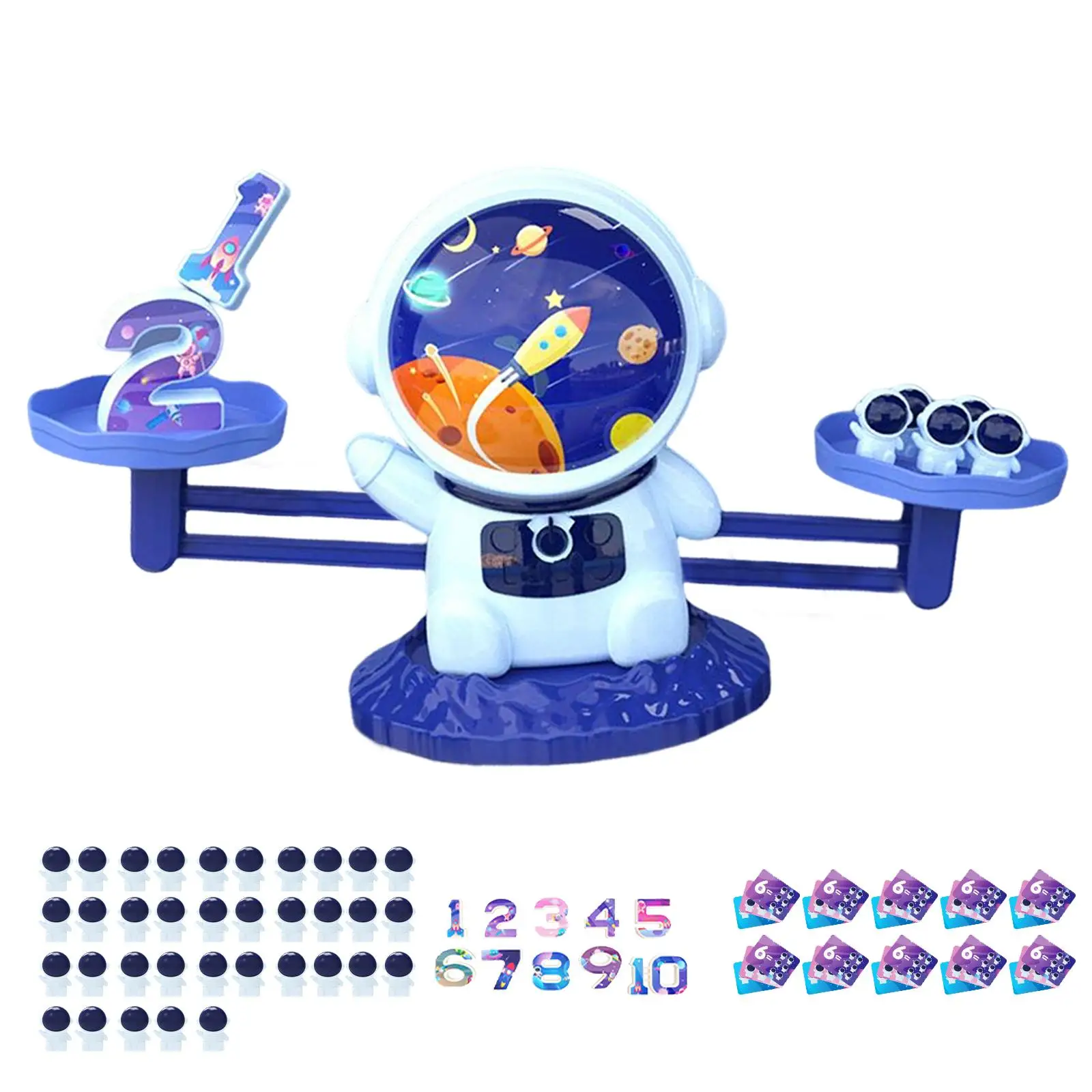 Balance Math Game Learning Activities Educational Toys Preschool Balance Scale Number Board Game for boys Kids
