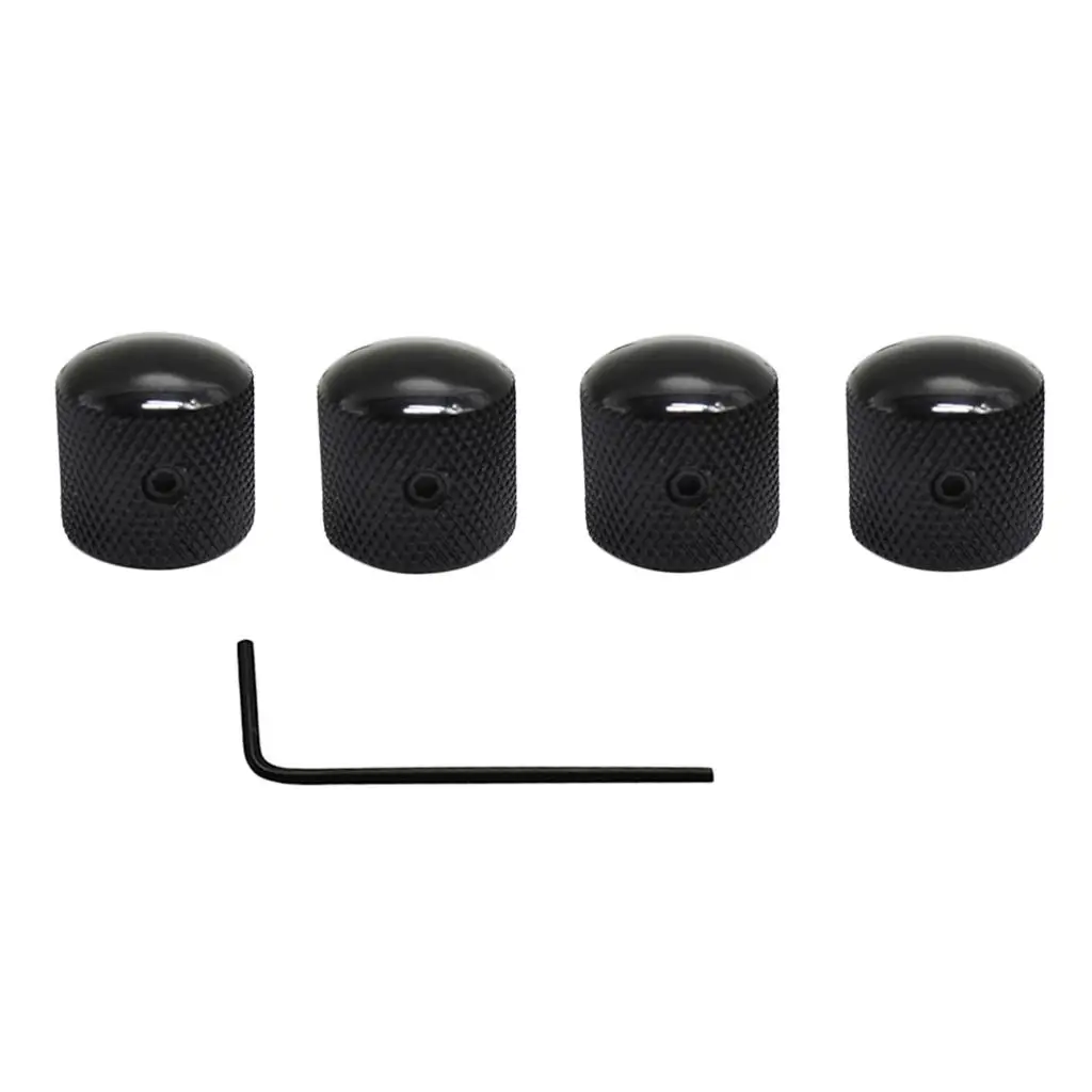 4PCS  Volume  ??Control Dome Knobs for Electric Guitar Bass