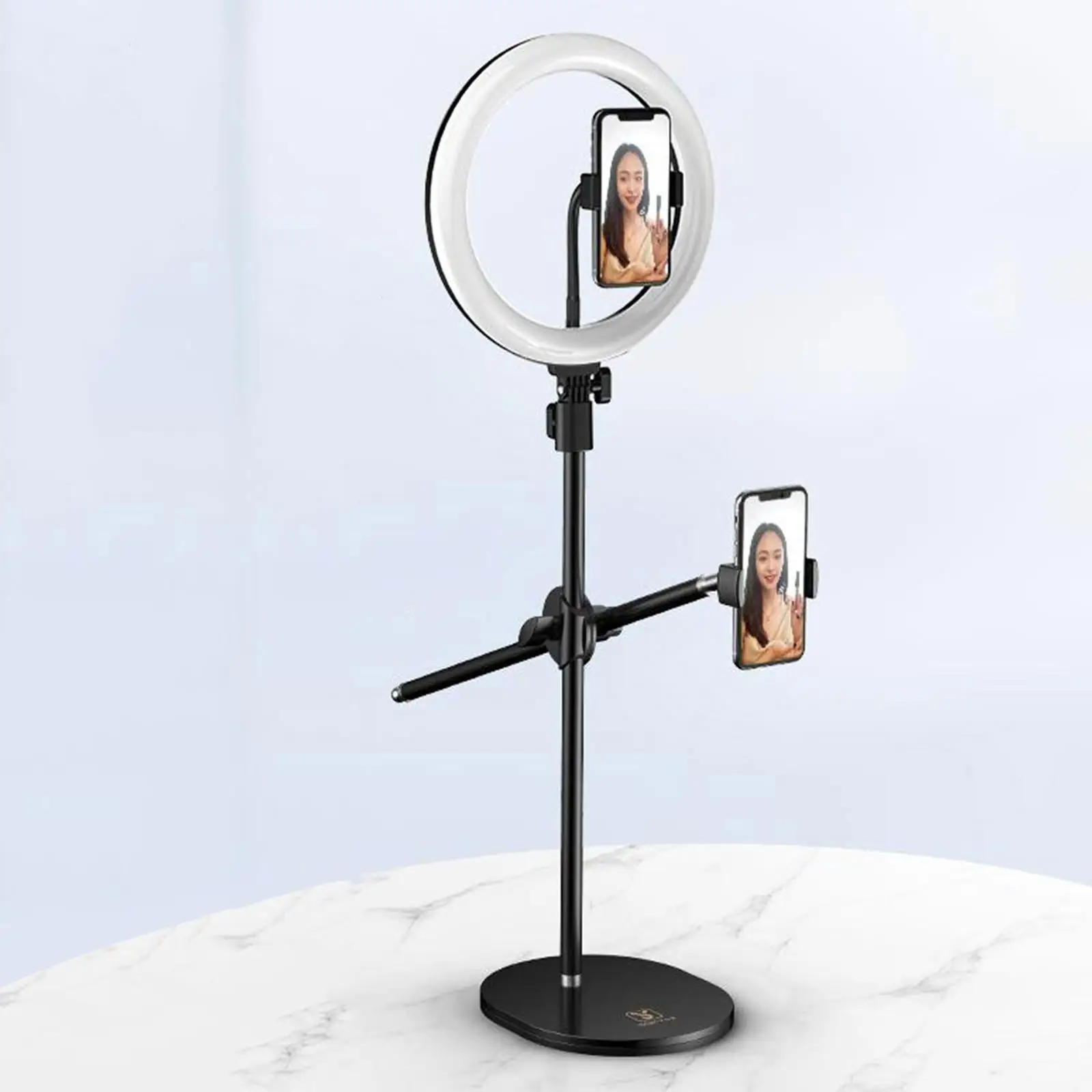 10in LED Selfie Ring Light w/ Stand Phone Holder Kit for Photo Makeup Studio