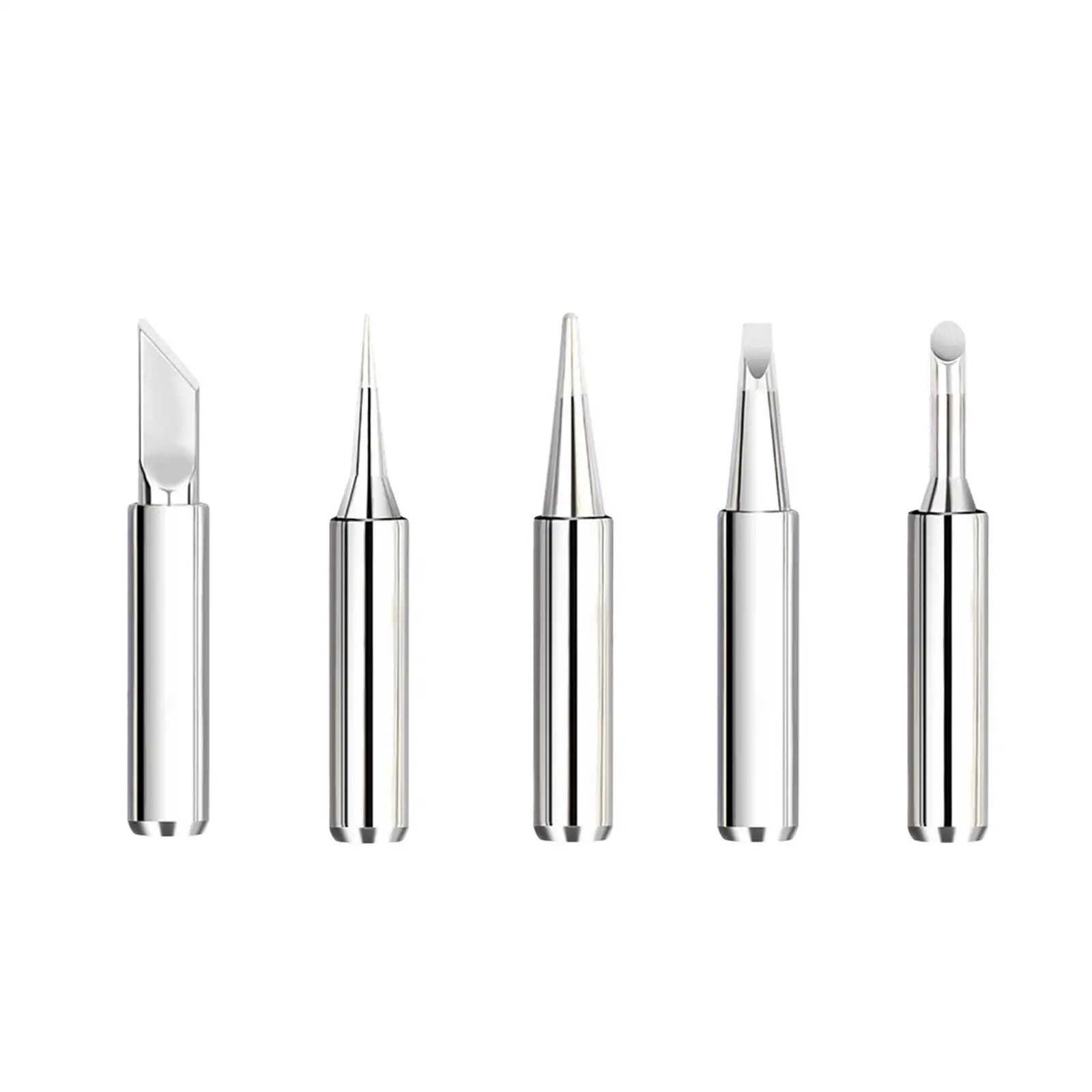 5x Soldering Iron Tips Durable for Welding Tools Soldering Station Parts