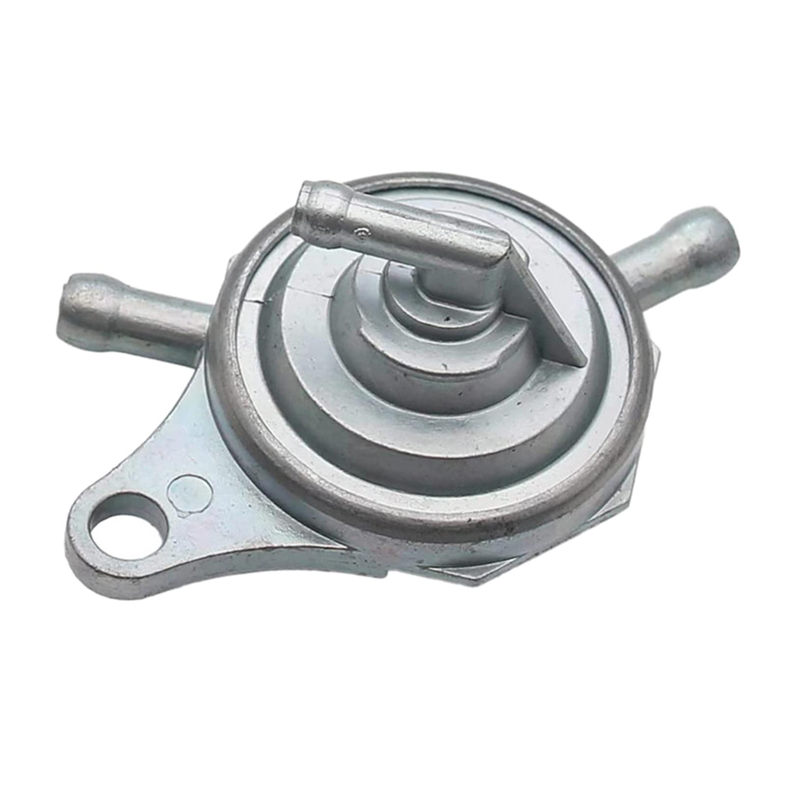 Vacuum Fuel Pump Petcock Valve Fuel Petcock Vacuum Gas Fuel Tank Pump 3 Port Fit for Gy6 50cc 125cc 150cc Motorcycle Moped