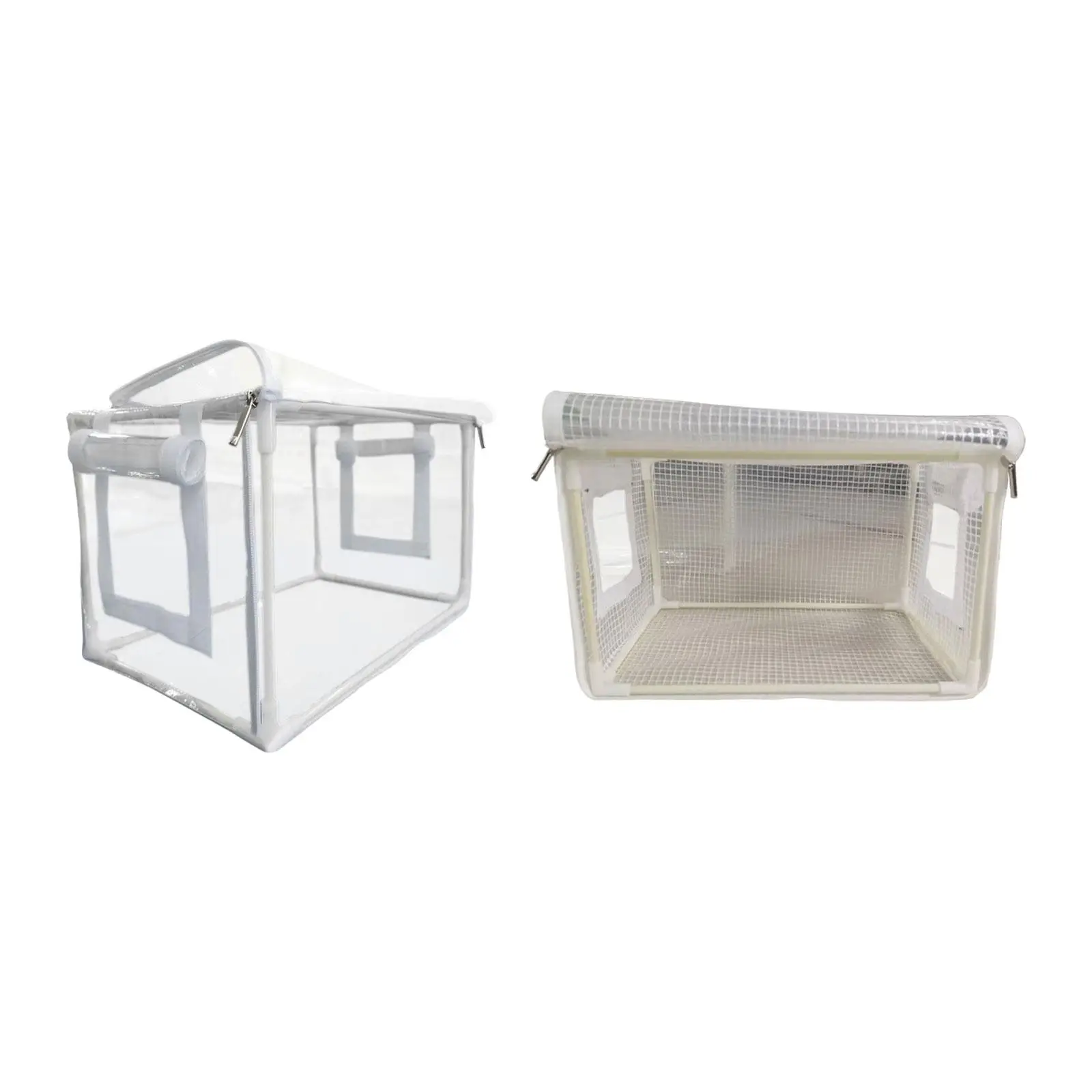 Still Air Box PVC with Sturdy Frame for Cold Frost Protector Yard Waterproof Planters Box Greenhouse Reusable Garden Greenhouse