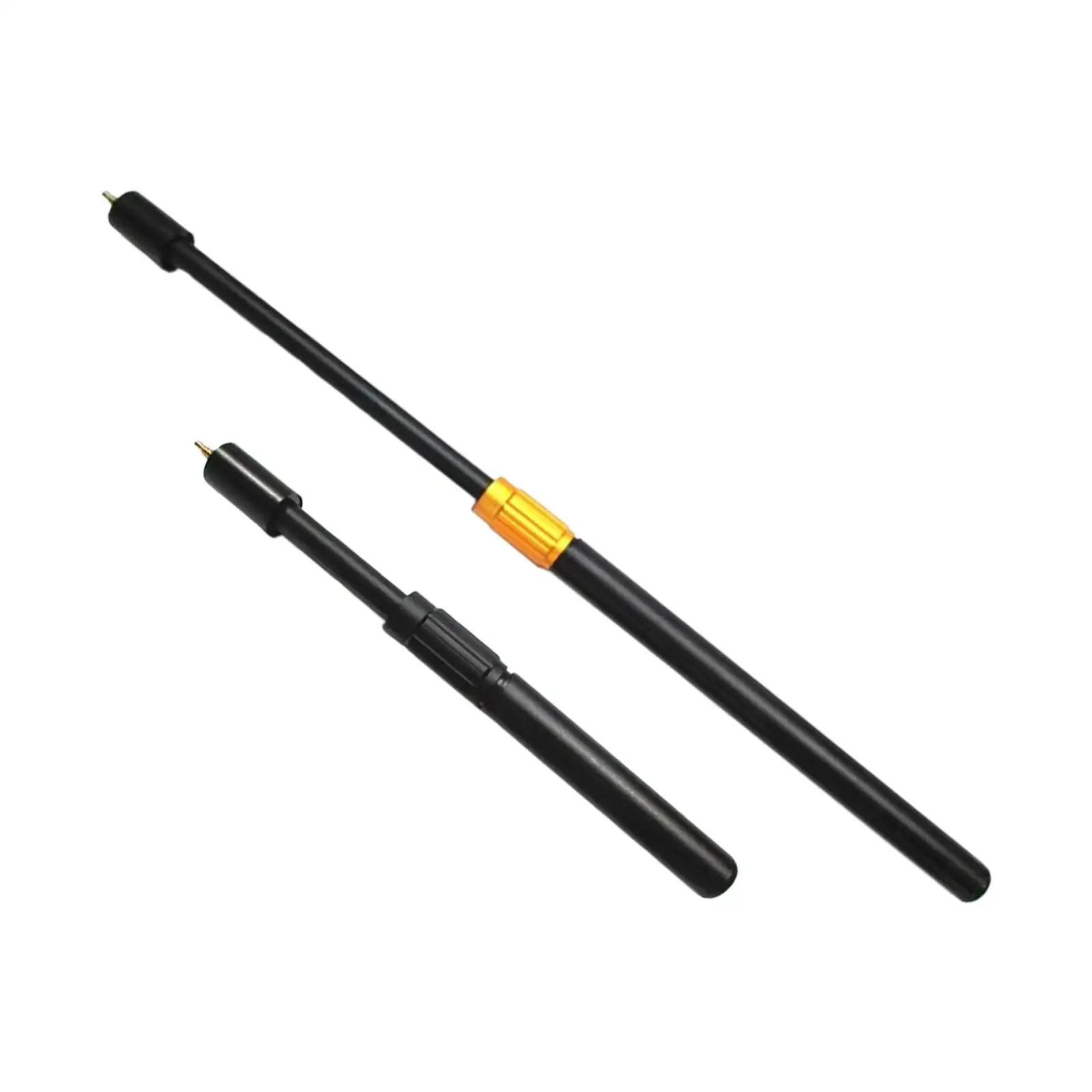 2pcs Billiards Cue Extension Cue End Lengthener Telescopic Billiard Connect Shaft Attachment for Billiard Enthusiast Practice