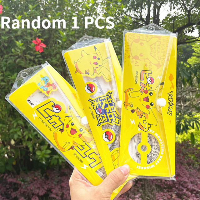 Pokemon Pikachu School Stationery  School Supplies Pokemon - Animation  Derivatives/peripheral Products - Aliexpress