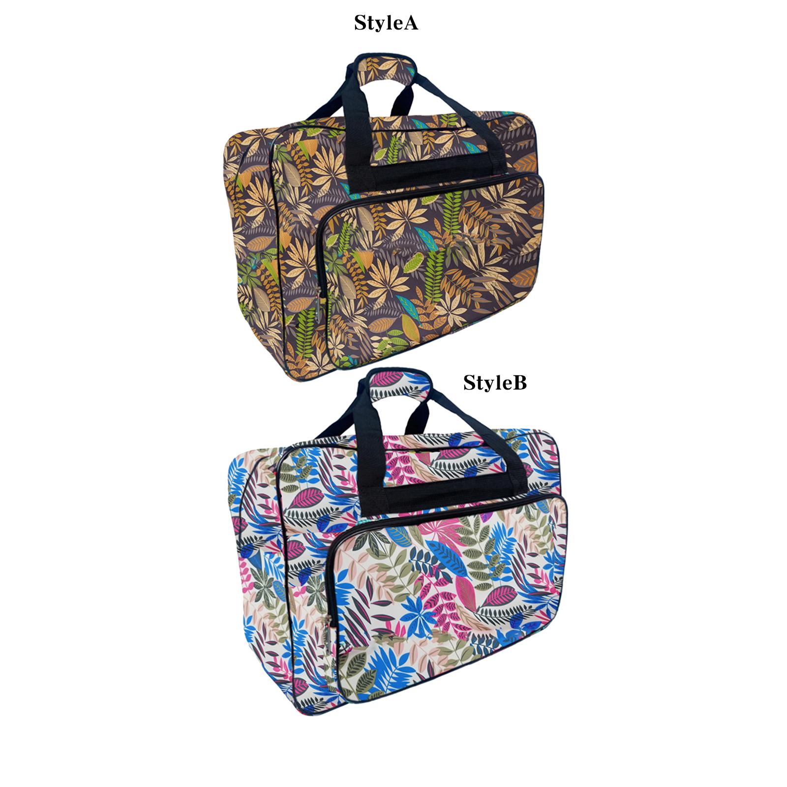 Durable Sewing Machine bag Nylon Lightweight Pockets Home Carrier Tote