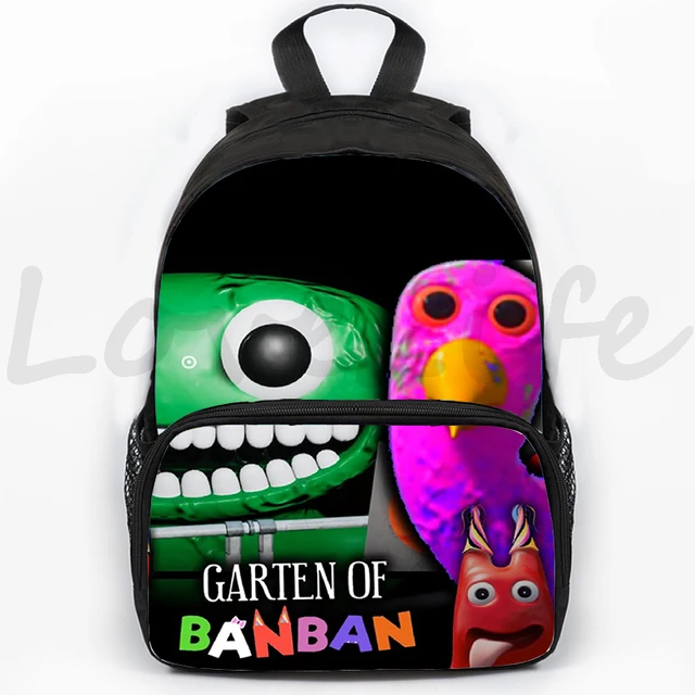 Garten Of Banban Banban Garden Game Kindergarten Backpack Student Reduced  Backpack Children's Gifts Lightening Zipper Shoulders - Plush Backpacks -  AliExpress