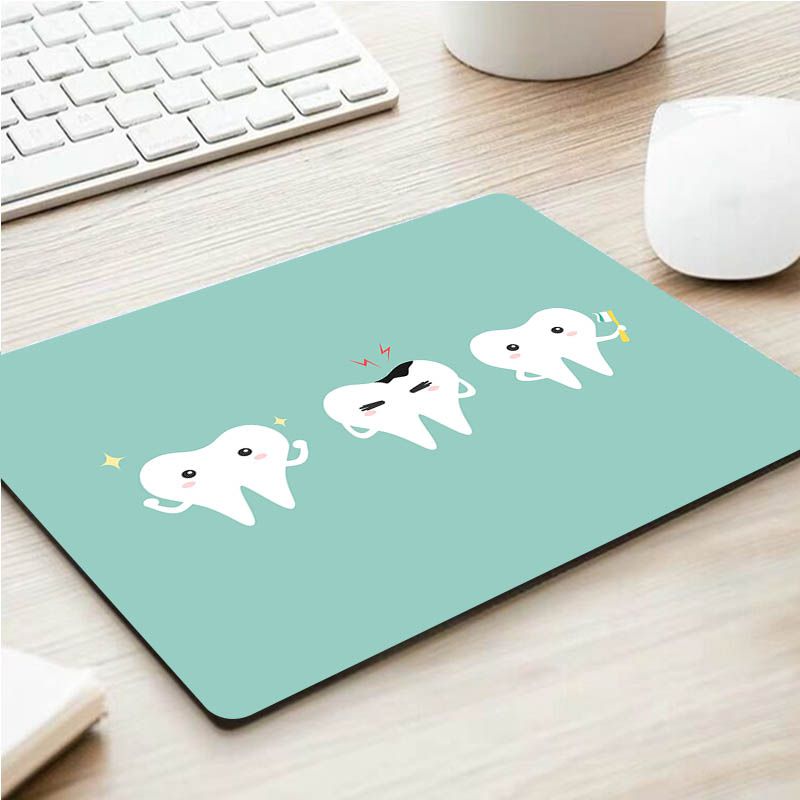 Cute Cartoon Tooth Mouse Pad