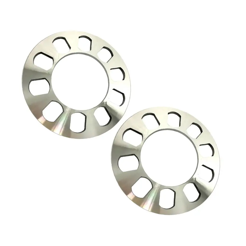 2x Universal Wheel Spacers 5 Hole 5mm for 5 lugs 5x114.3 5x120 5x120.7 5x127