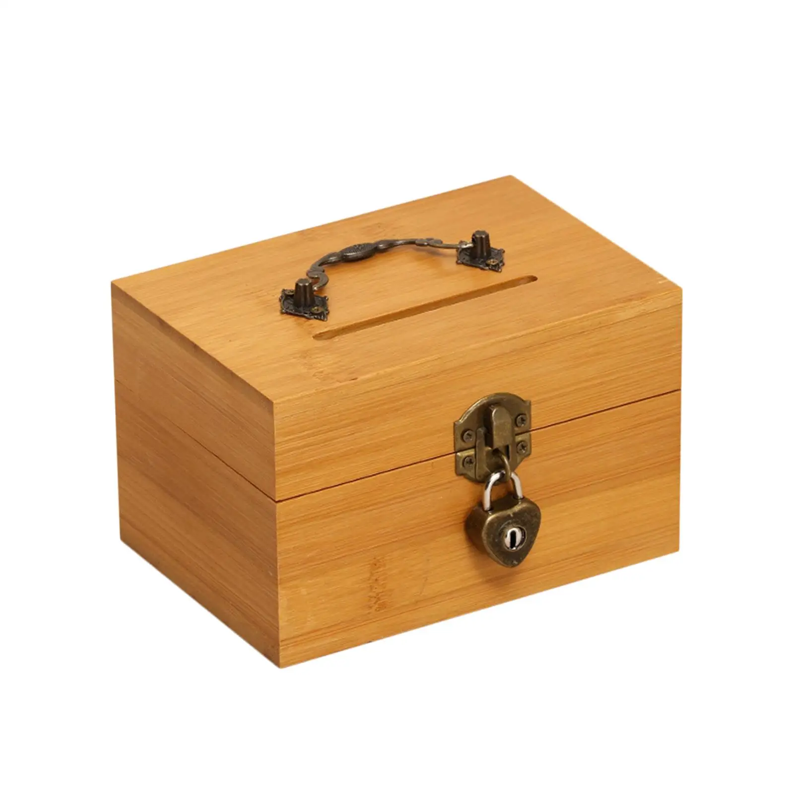 Chest Trinket Box Free Standing with Lock Treasure Chest Storage Box Keepsake Box for Adults Women Children Girl Jewellery