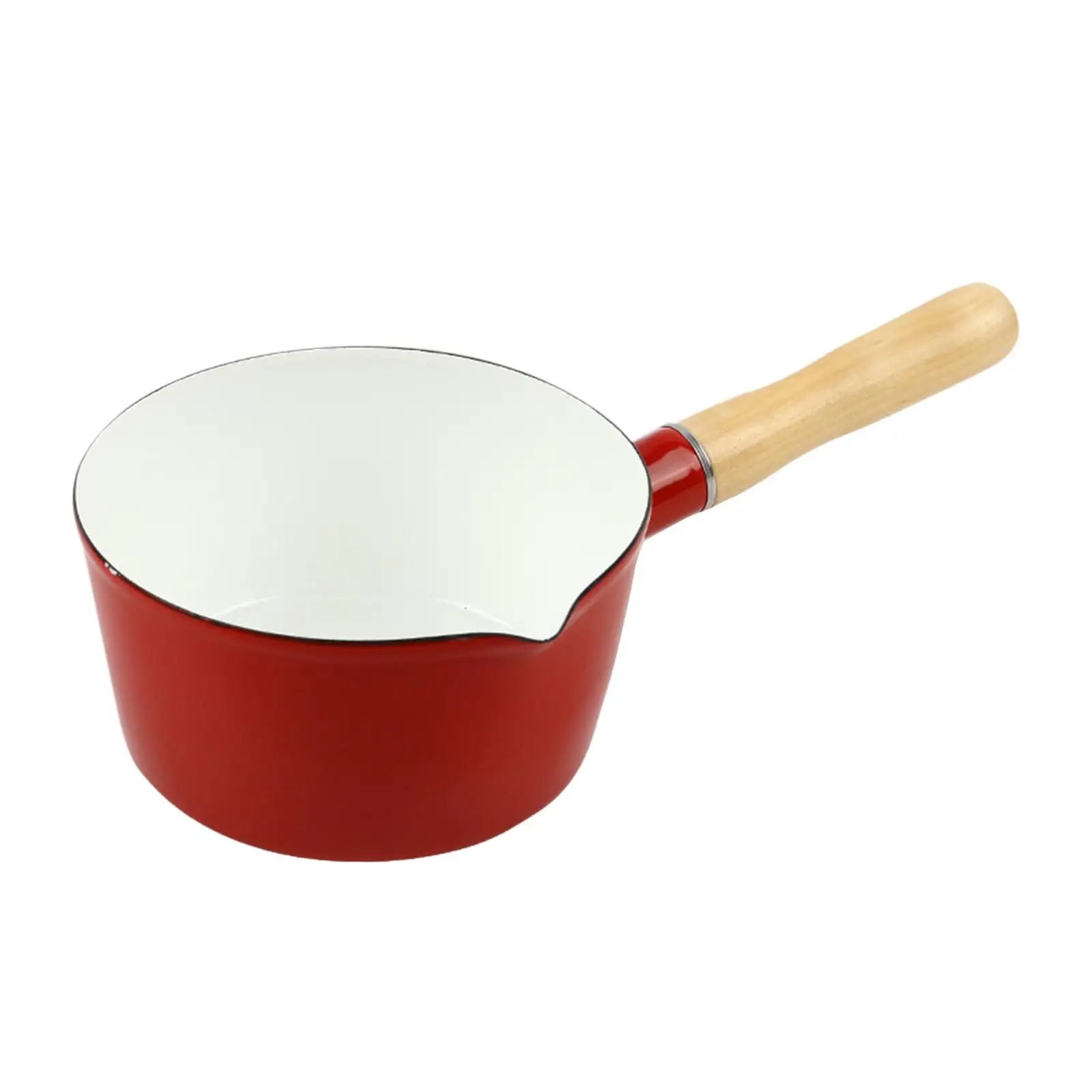 Small Milk Pan Butter Warmer Milk Container Heating Milk Small Cookware Saucepan Pan for Cafe Picnic Hotel Teahouse Bar
