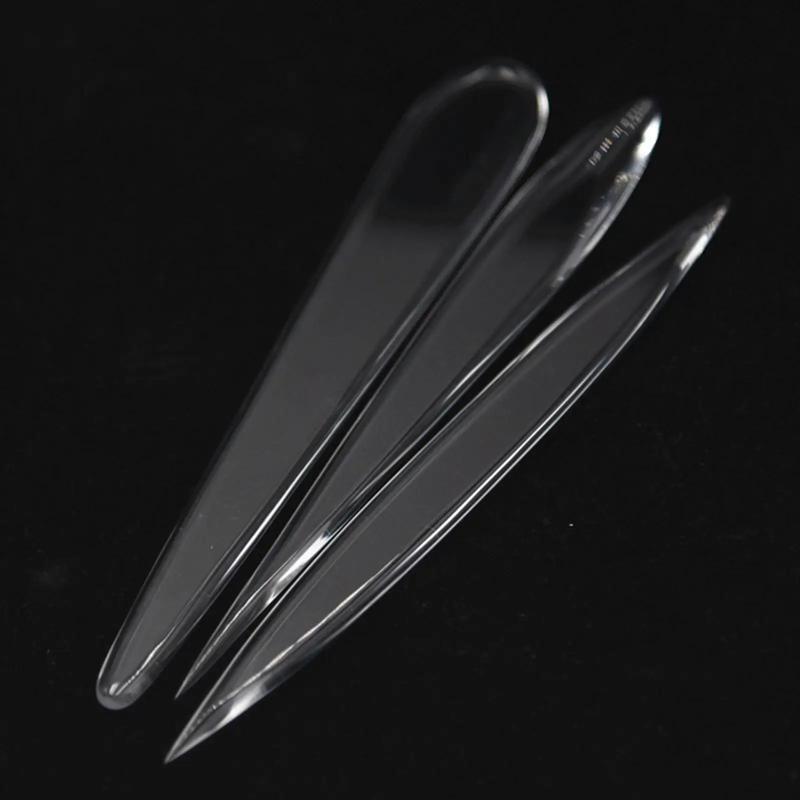 3Pcs Clay Sculpting Tools Acrylic Clear Modeling Tools Polymer Clay Shaping Tools for Carving Enthusiasts Dough Figurines Clay