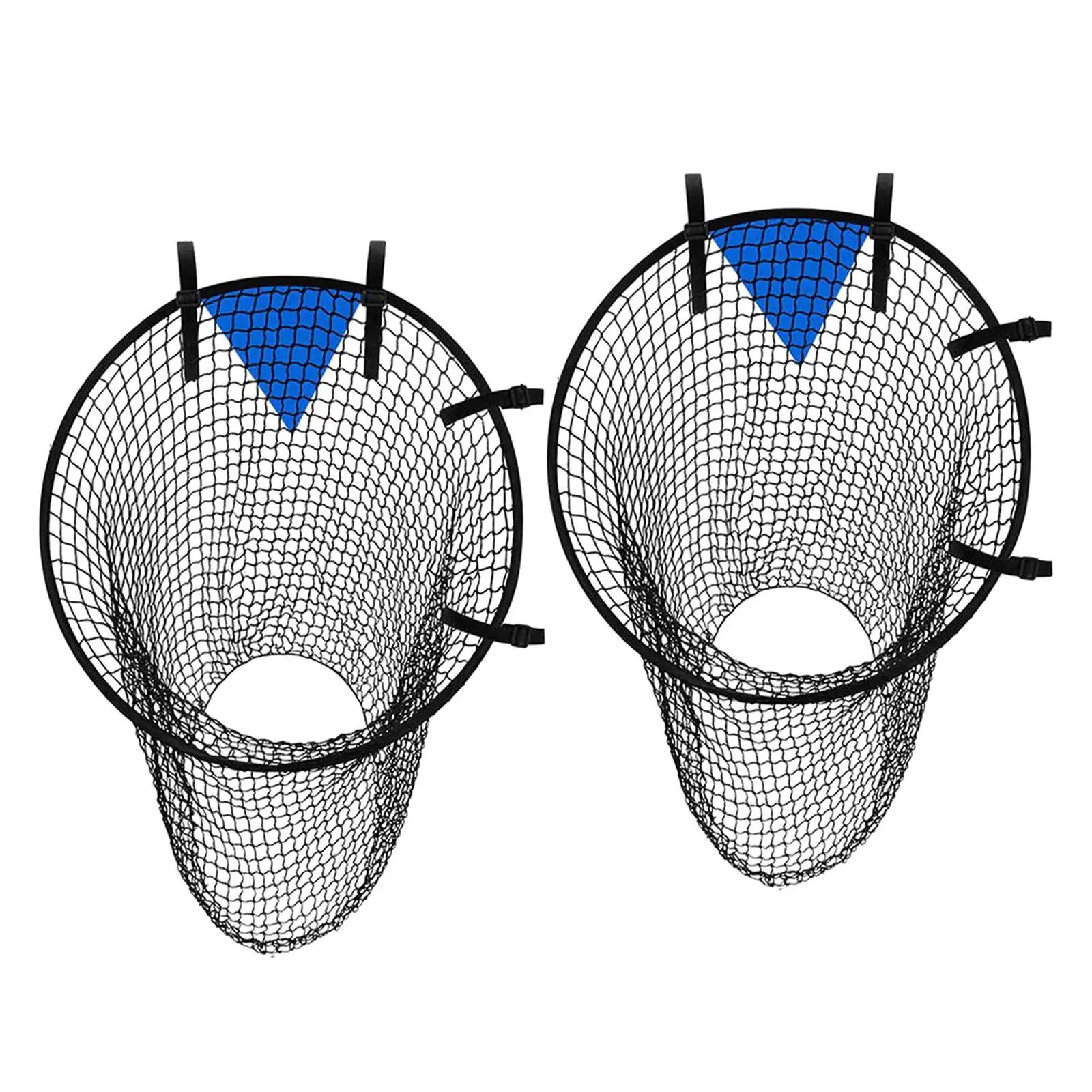 Football Training Net Adjustable Straps with Buckles Durable Soccer Target