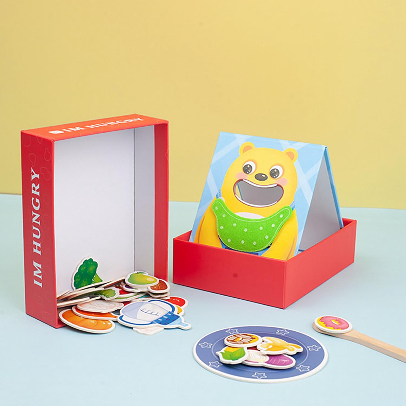 Feeding Game Preschool Toy Development Spoon Training Montessori for