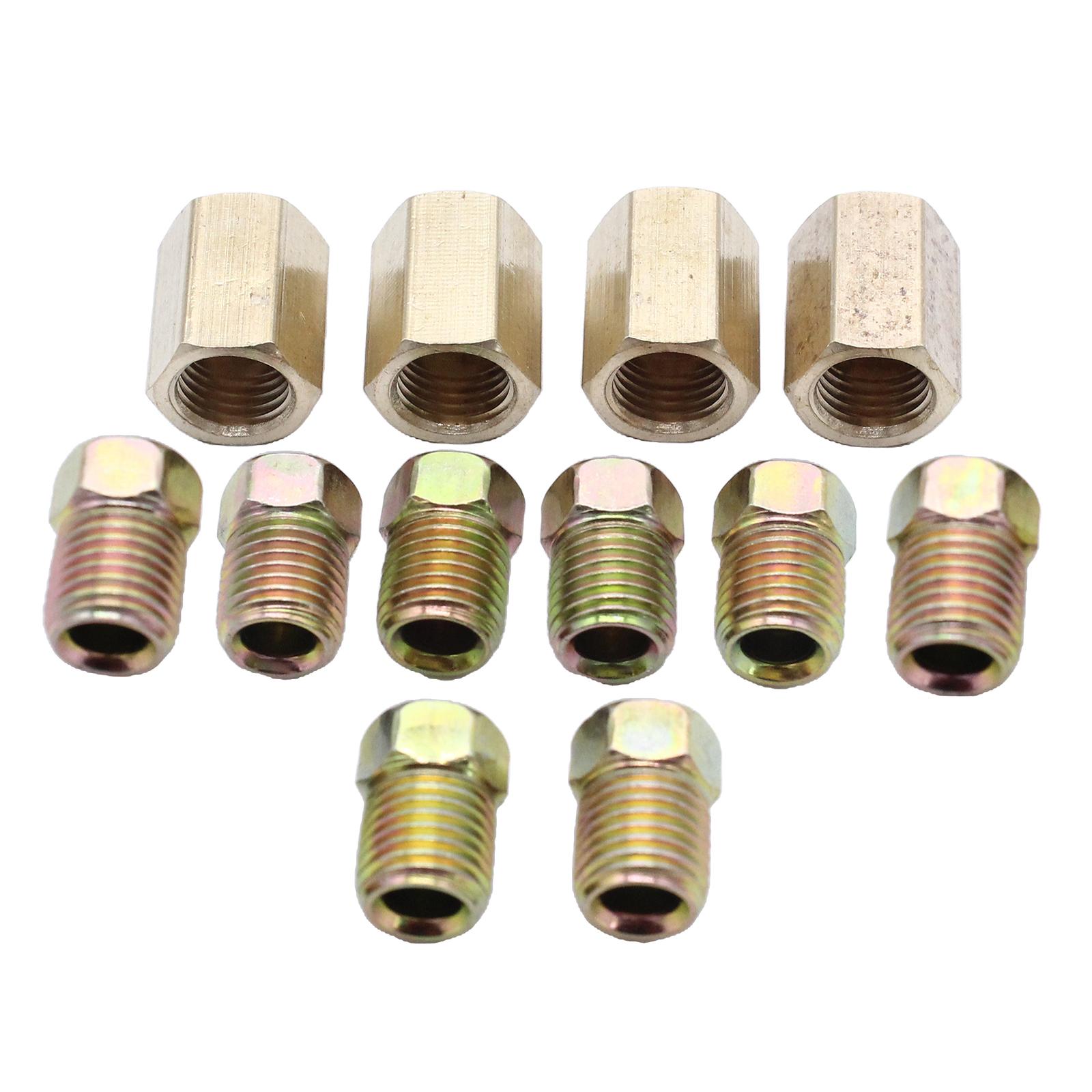 12x 3/8 Brake Line Fittings Assortment for 3/16