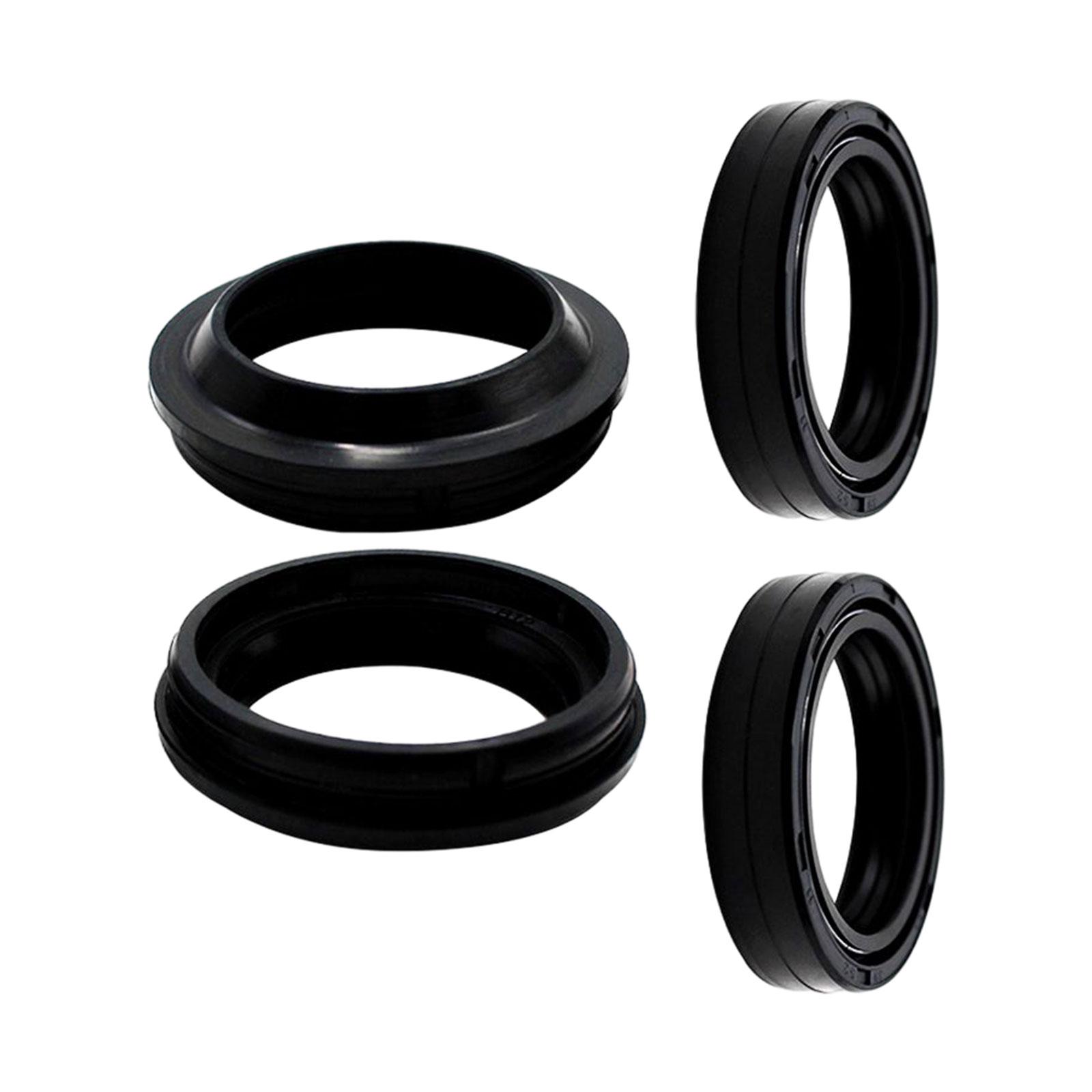 Front Fork Shock Oil Seal and Dust Seal Set Rubber for BMW G650GS G650x