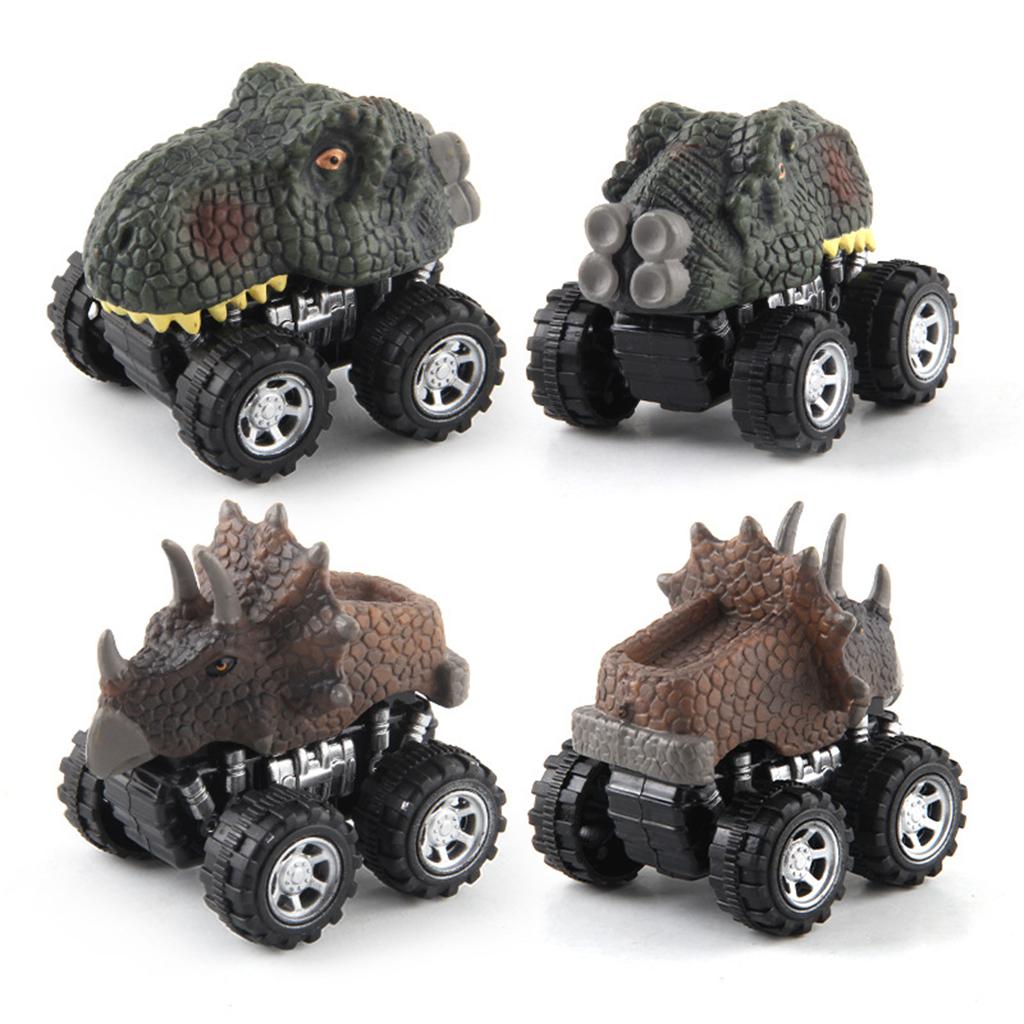 dinosaur pull back cars