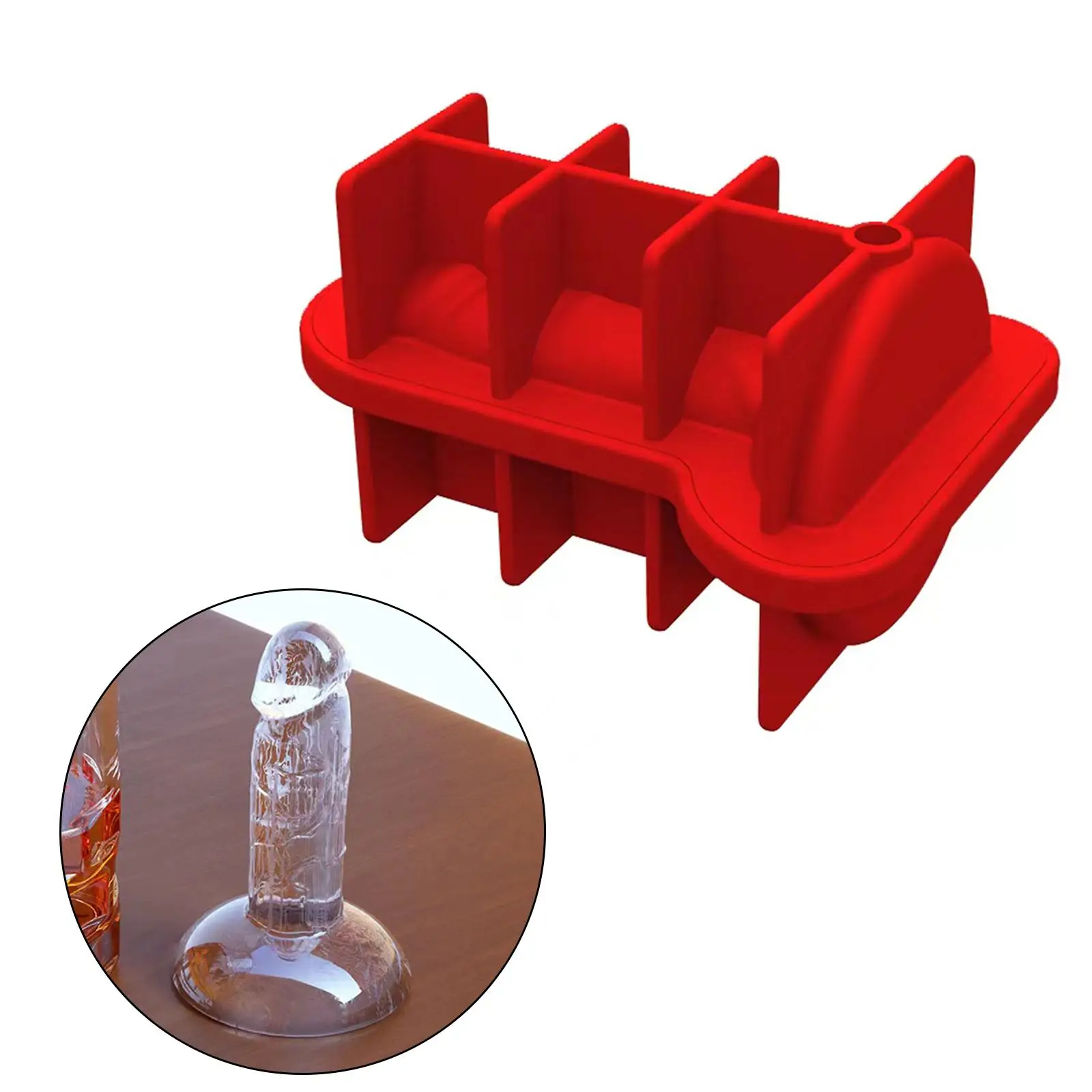 Ice Cube Mould Silicone Ice Lattice Box Ice Cube Tray for Drinkers