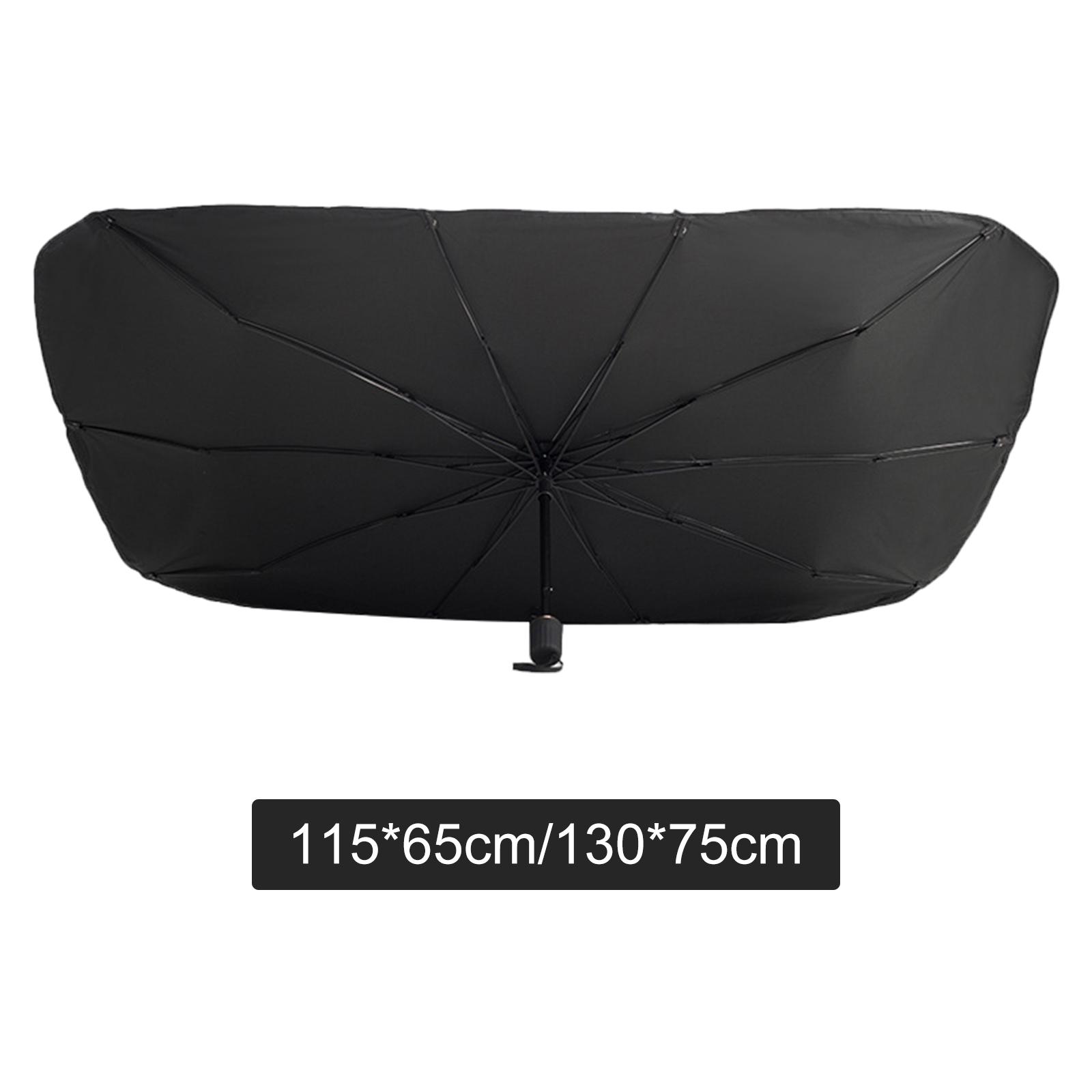 Car Windshield Sun Shade Umbrella Fit for Most Sedans Truck Easy to Store