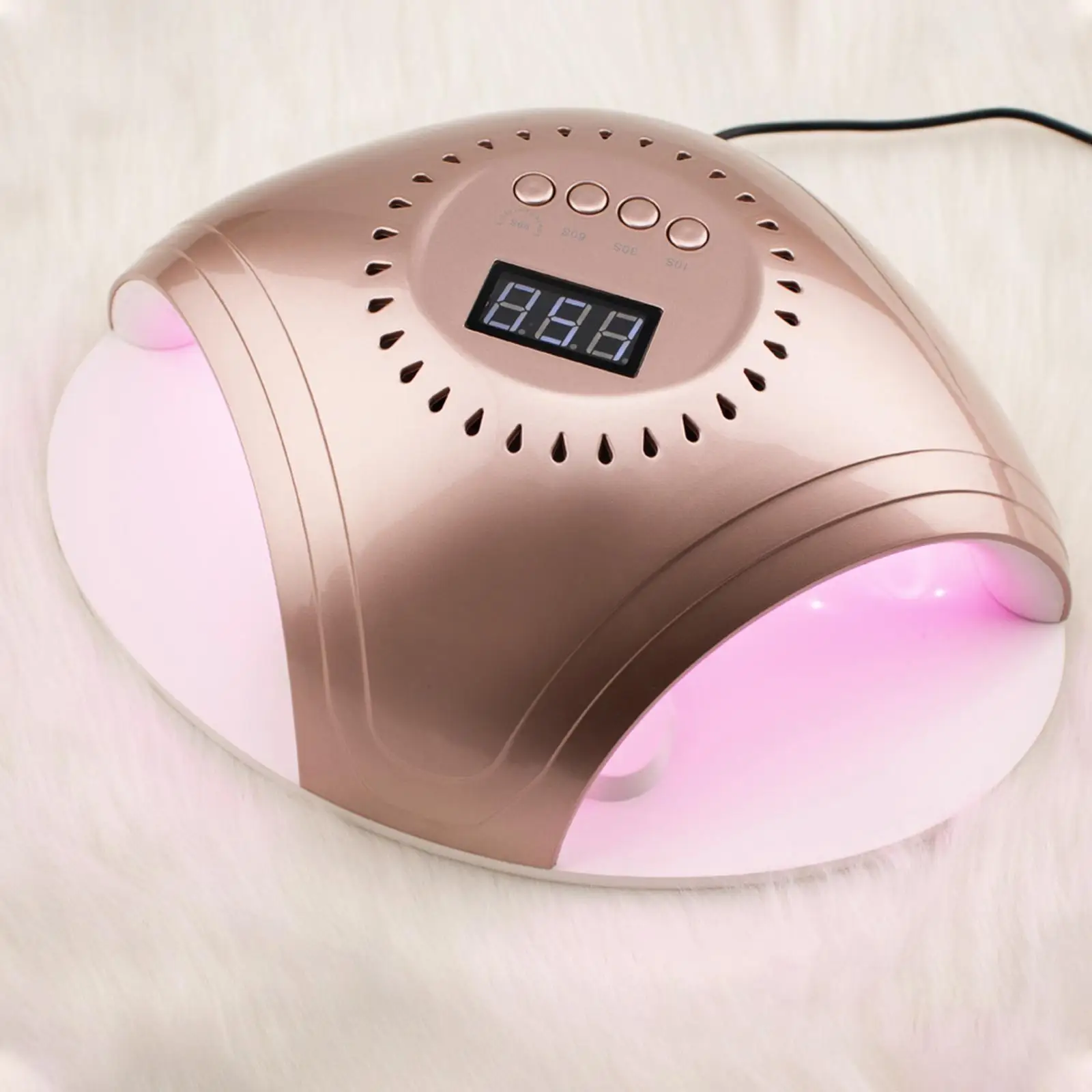 LED Nail Lamp Professional Valentine Gift Portable Light Fast Curing Machine Nailer for Fingernail and Toenail Nail