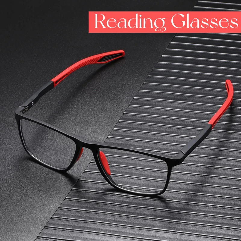 Se57b97473f604c7db1d113b944bb529dB Anti-blue Light Reading Glasses Ultralight TR90 Sport Presbyopia Eyeglasses Women Men Far Sight Optical Eyewear Diopters To +4.0