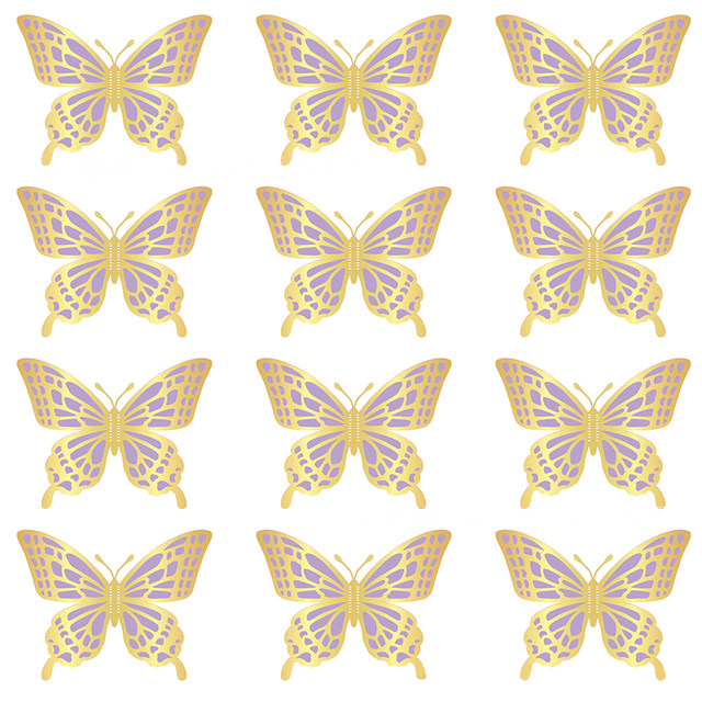 14Pcs Large 3D Butterfly Party Decorations with Pearls - 12inch 2 Layer Big Paper  Butterflies Set Comes in 2 Sizes Giant - AliExpress