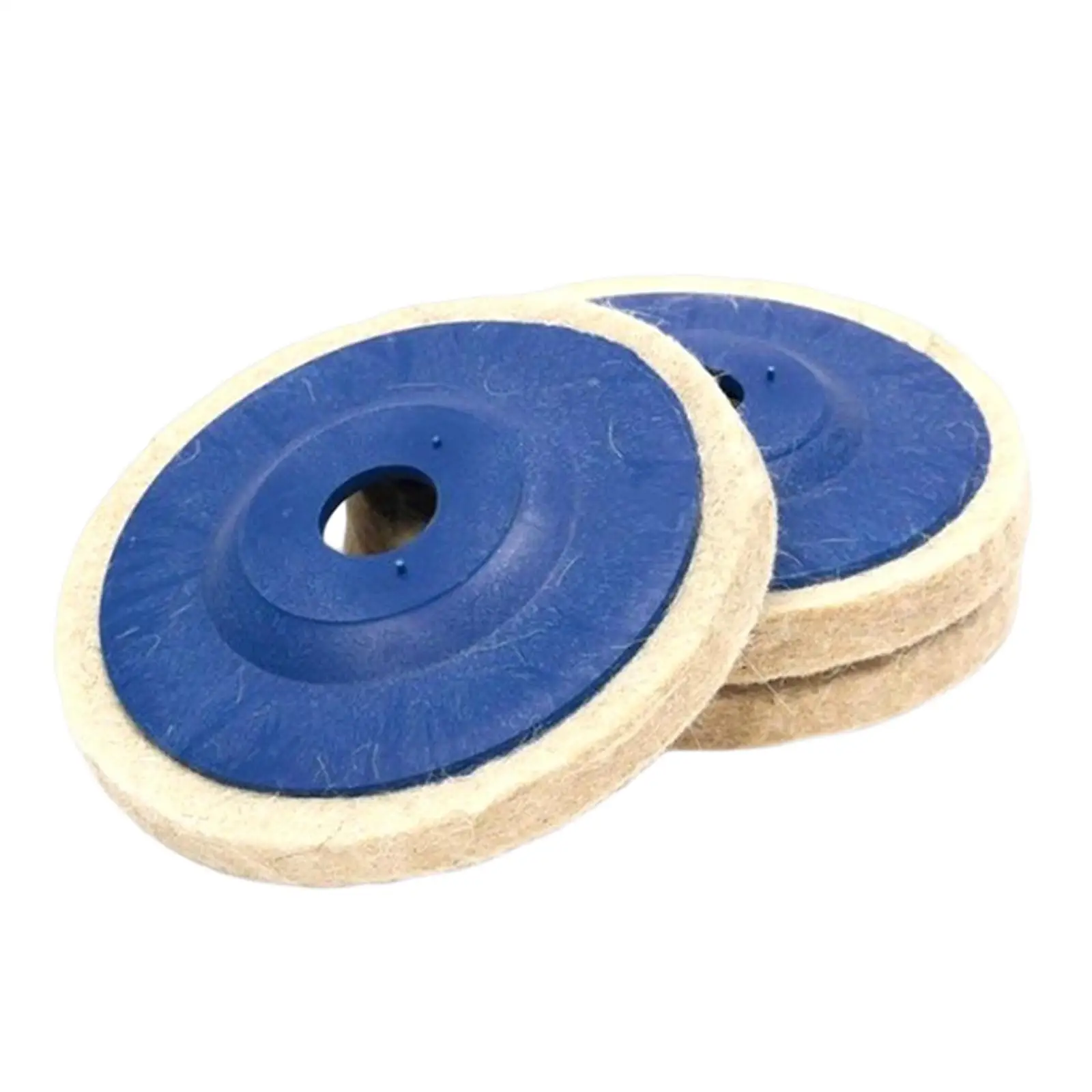 3Pcs Polishing Buffing Wheel Angel Grinder Disc Pad Cleaning Wood Supplies Cleaner Kitchen for Copper Ceramics Glass Marble