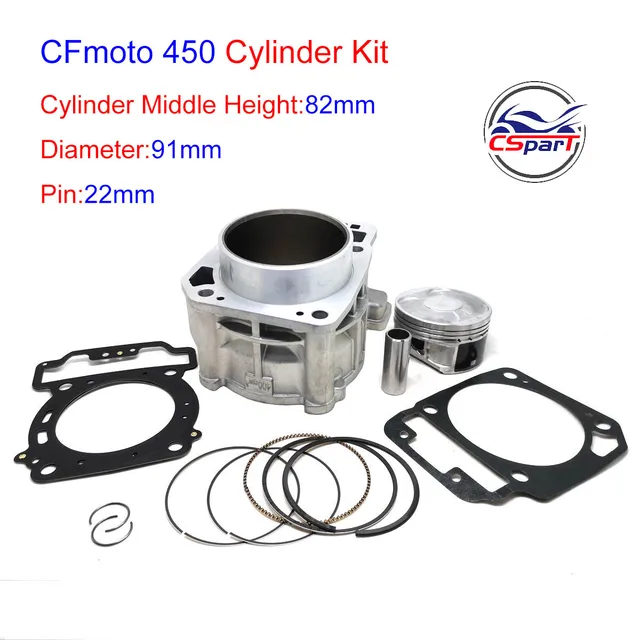 91MM Cylinder Kit for CFMOTO CF moto 450 550 400CC 500CC ATV UTV