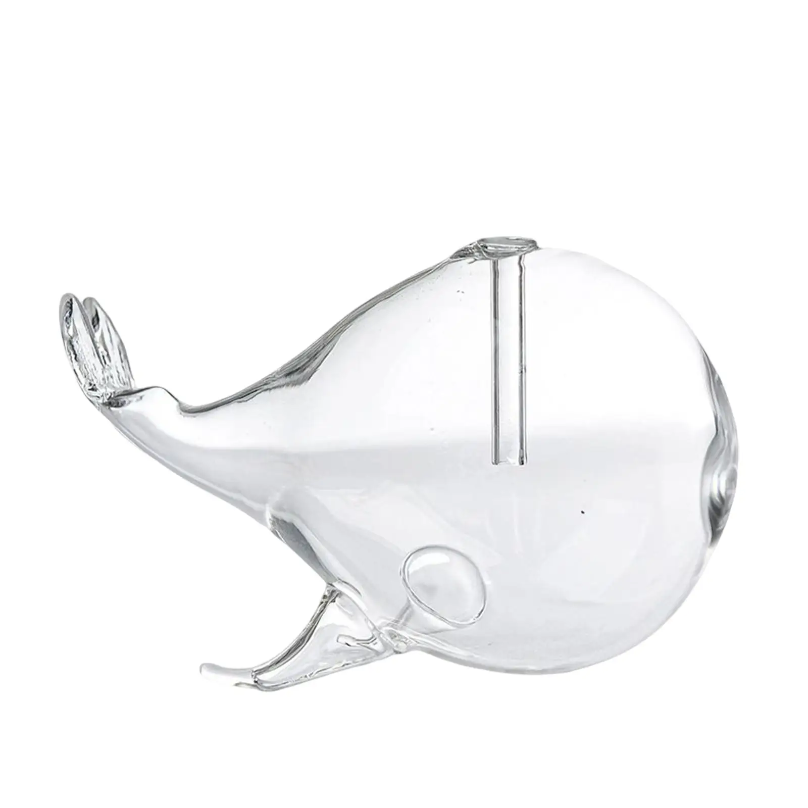 Oil Lamp Whale Design Delicate Glass Crafts for Hotel Household Housewarming