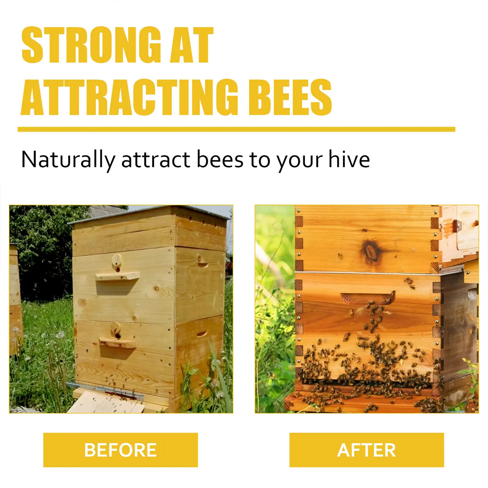 Для привлечения пчел