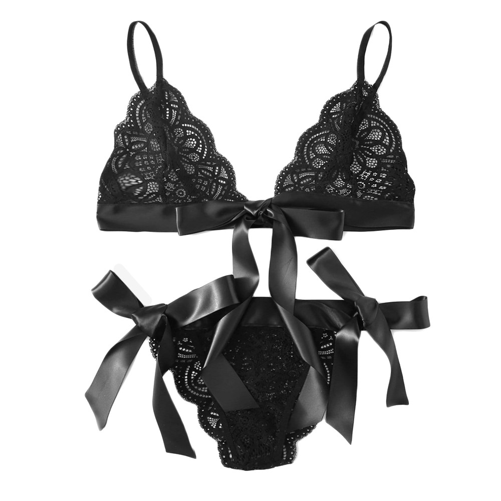 Erotische Lingerie Sets Kant Sexy Porno Ondergoed Vrouwen Sexy Lingerie Sex Kleding Strik Bh String Set Verleiding Exotisch_voghion.com