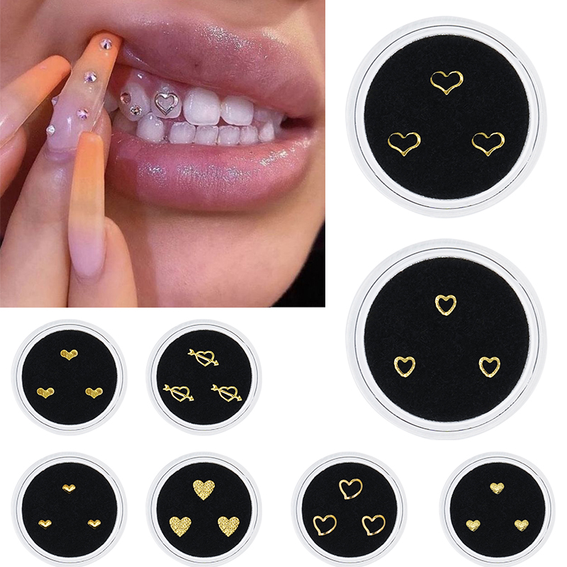 Best of 3pcs Teeth Gems Tooth Jewelry Ornaments With Box Fashion Teeth Gems Beauty Diamond Dental Crystal Teeth Jewelry Gem Decoration Reviews & Tips