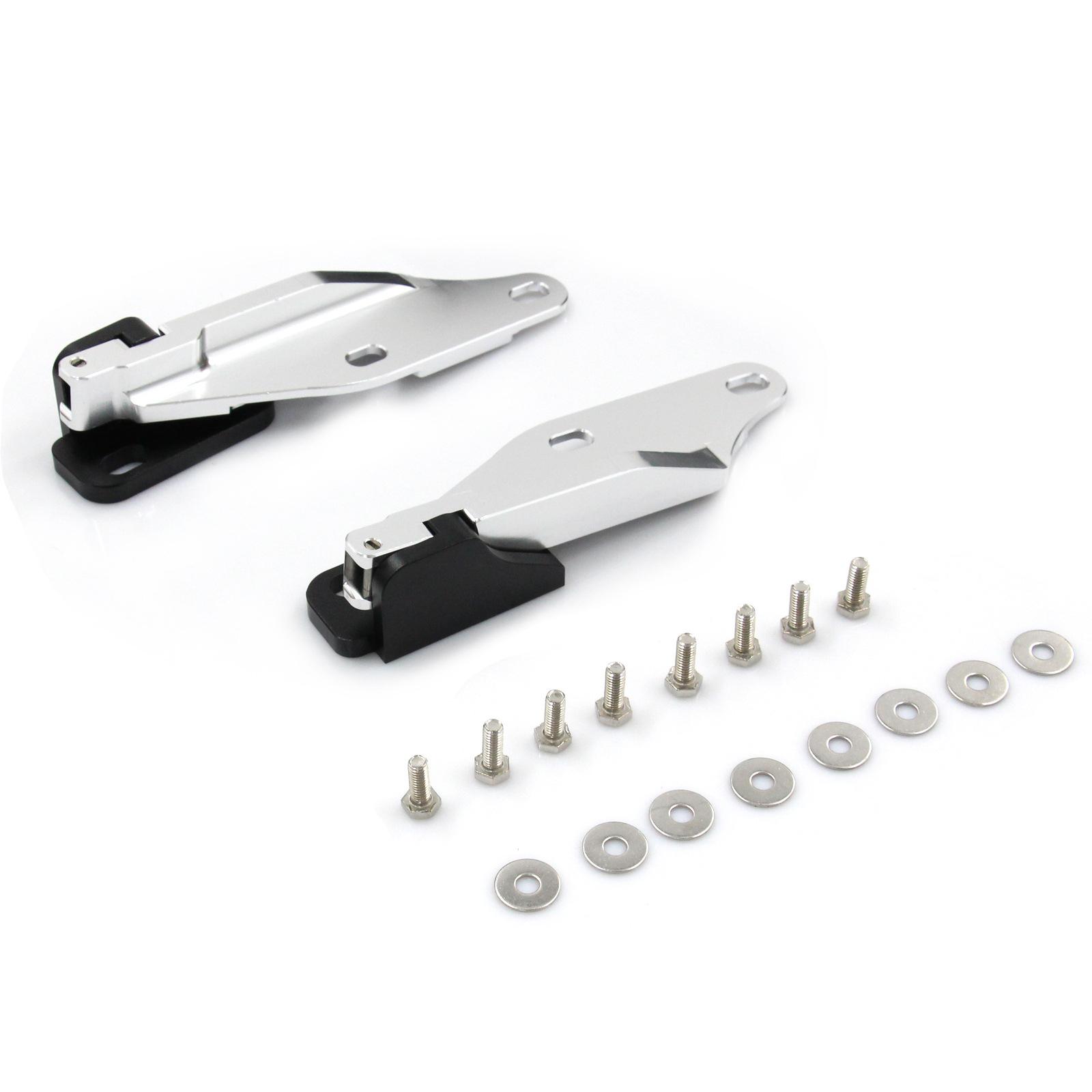 2x Quick Release Hood Hinge Bonnet Latch Vehicle with Screws Gaskets Accessory for Honda CRV RD Civic EK Repair Replaces