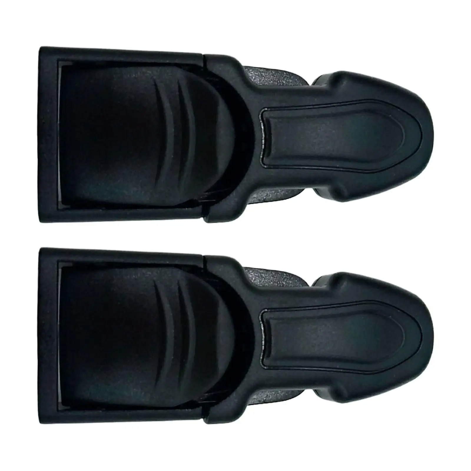 2 Pieces Diving Fin Strap Buckles Universal Swimming Fin Flippers Buckles Replace Part for Freediving Scuba Diving Snorkeling